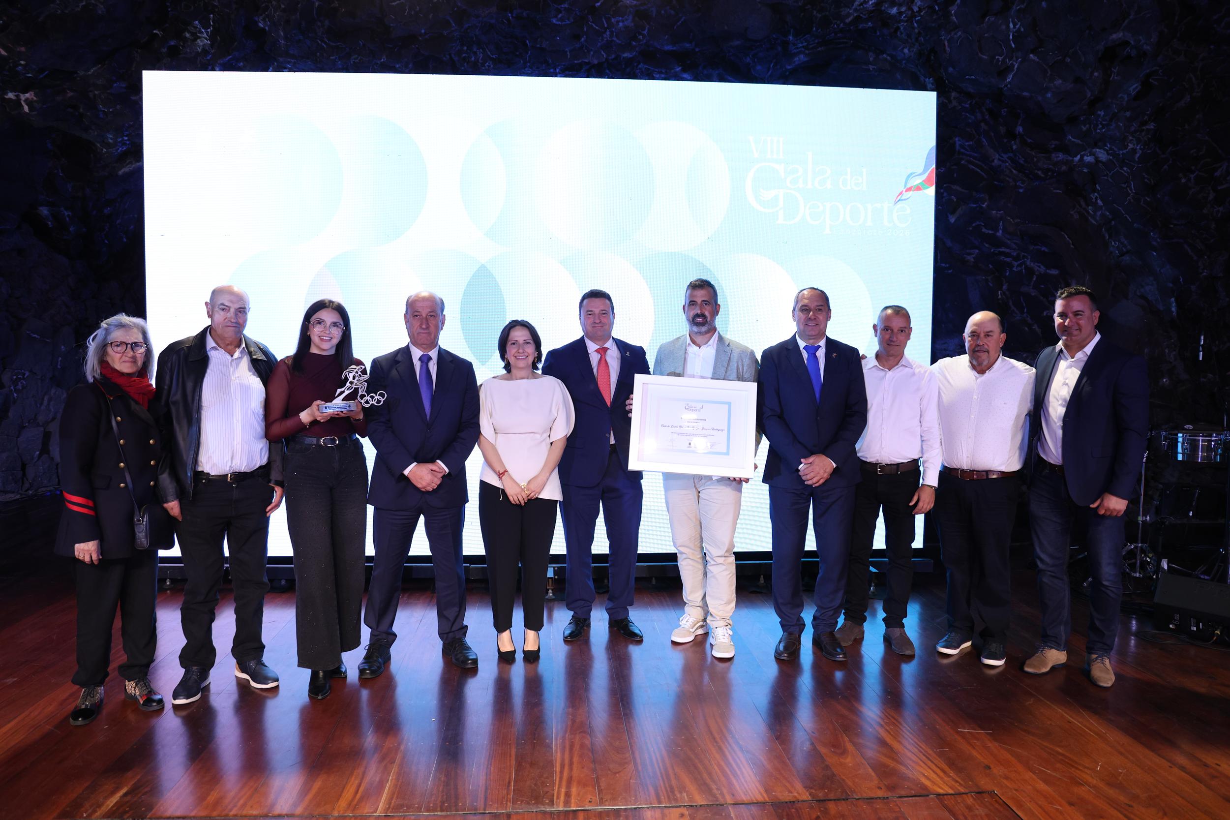 Celebración de la Gala del Deporte. Fotos: Cabildo de Lanzarote.