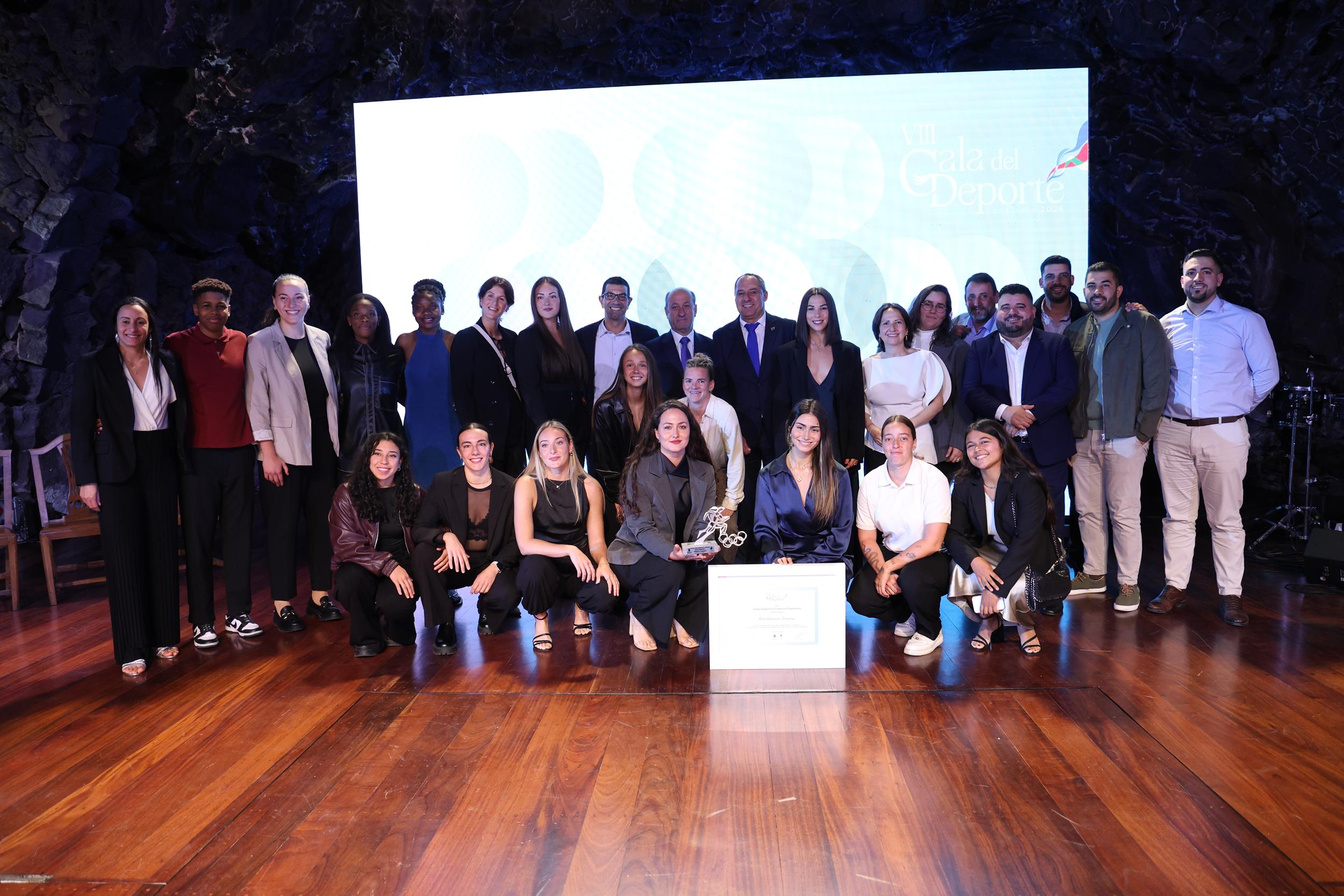 Celebración de la Gala del Deporte. Fotos: Cabildo de Lanzarote.