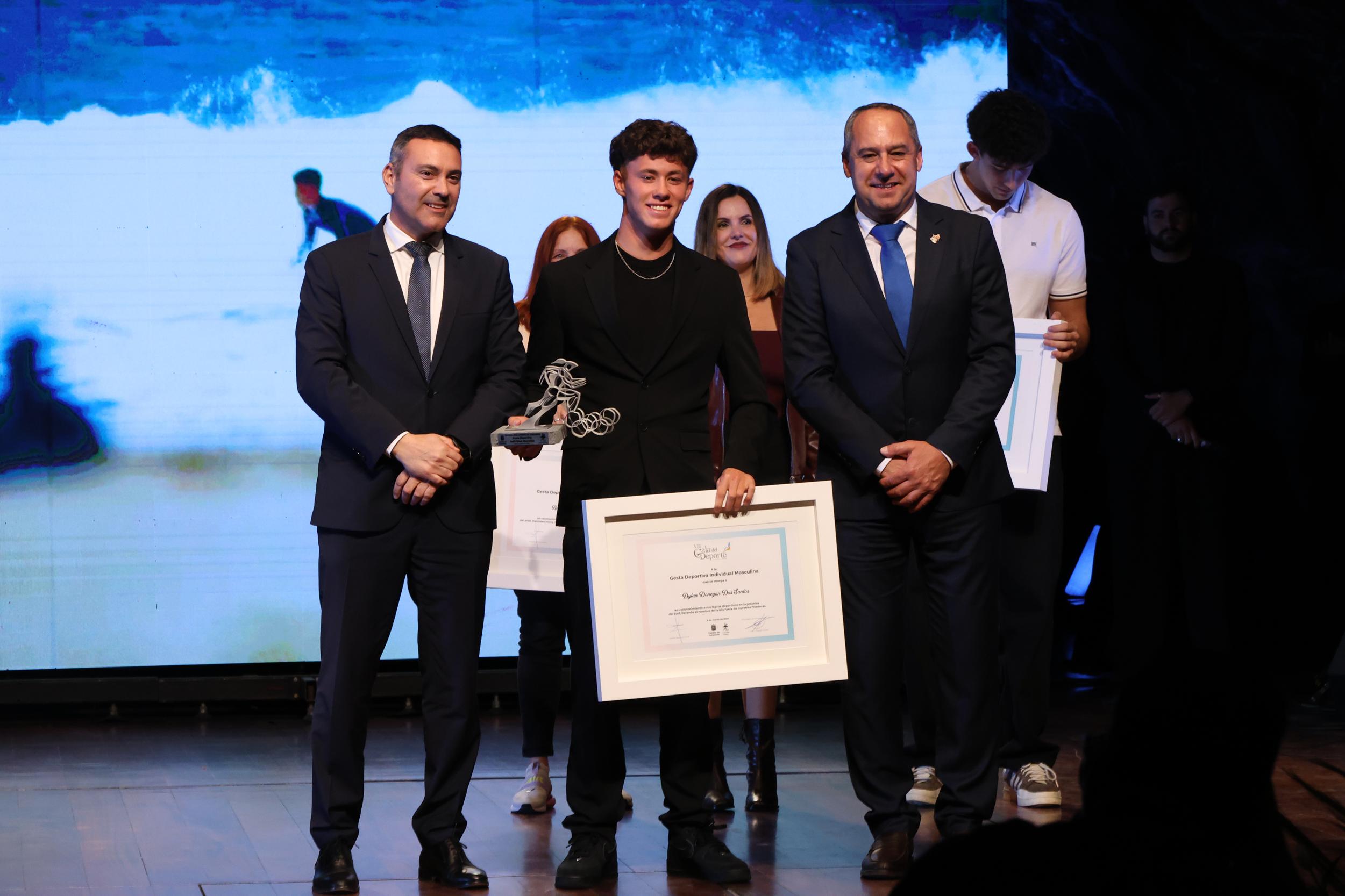 Celebración de la Gala del Deporte. Fotos: Cabildo de Lanzarote.