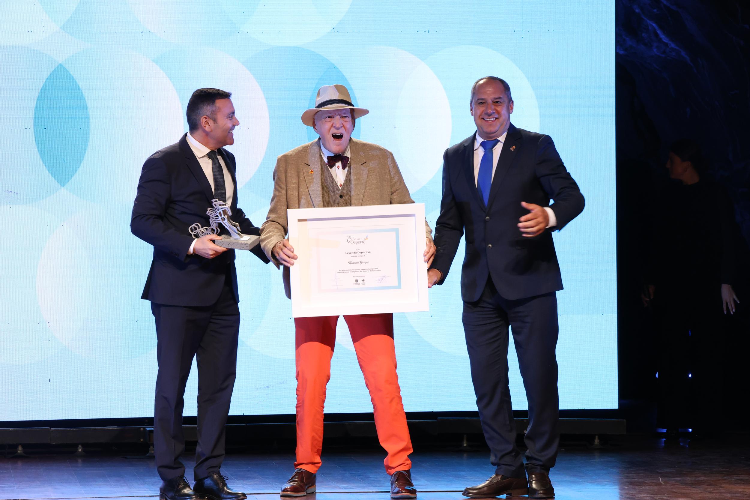 Celebración de la Gala del Deporte. Fotos: Cabildo de Lanzarote.