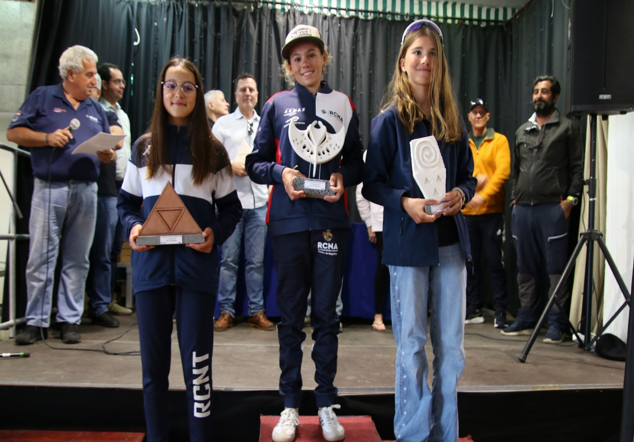 Trofeo César Manrique. Podio Sub 13