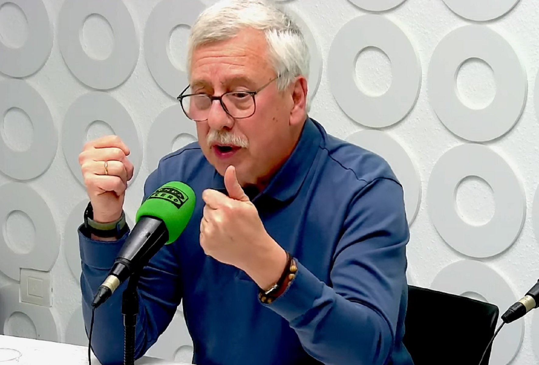 El periodista Gorka Landaburu. Foto: Radio Lanzarote.