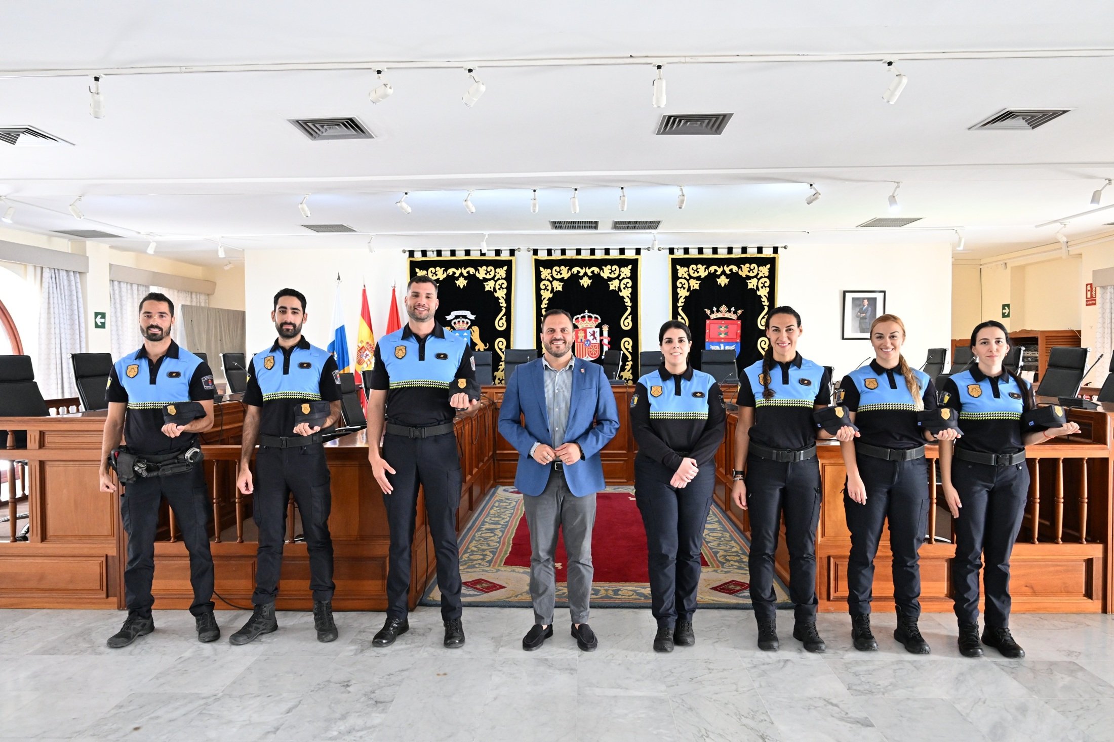 Incorporación de estos seis nuevos agentes al Cuerpo de la Policía Local