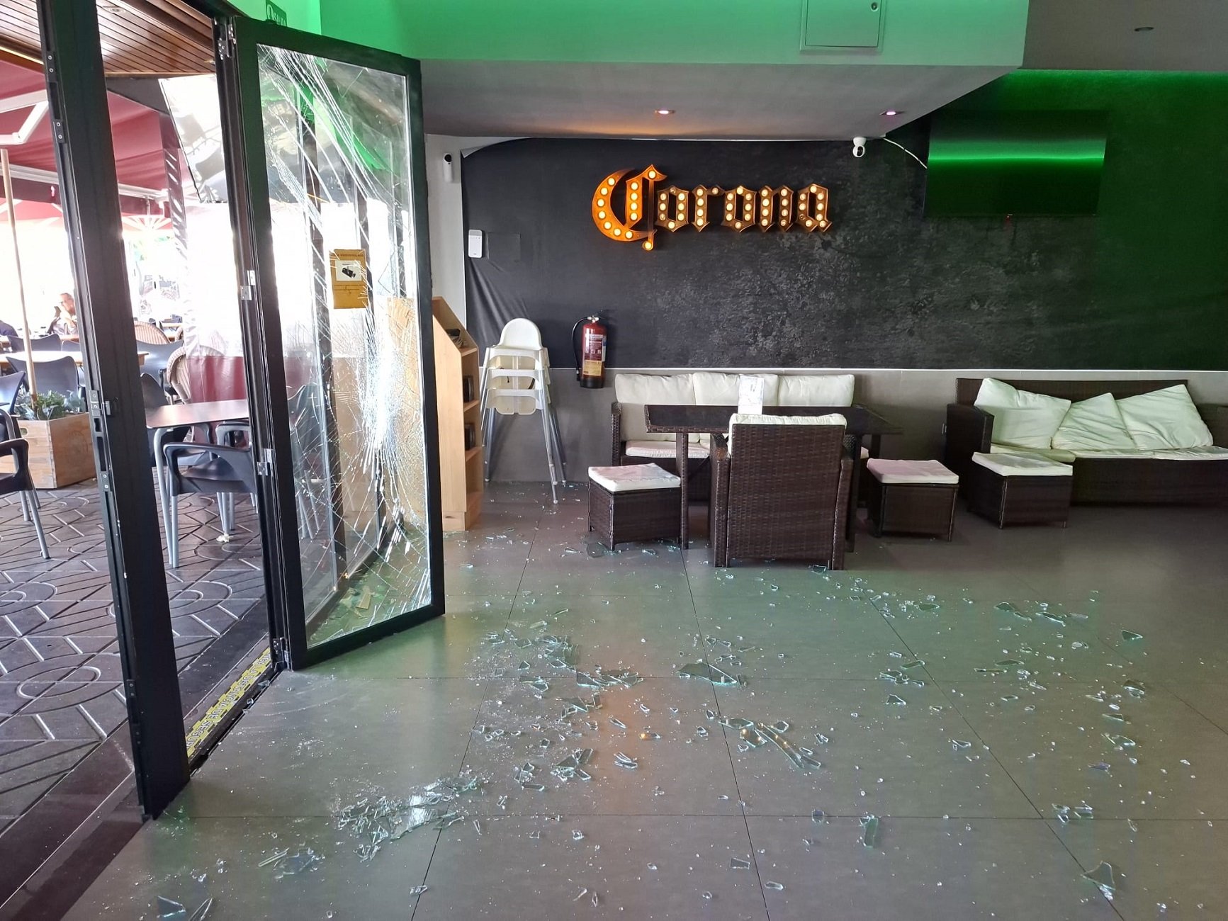Robo en un establecimiento de hostelería en Arrecife. Foto: La Voz.