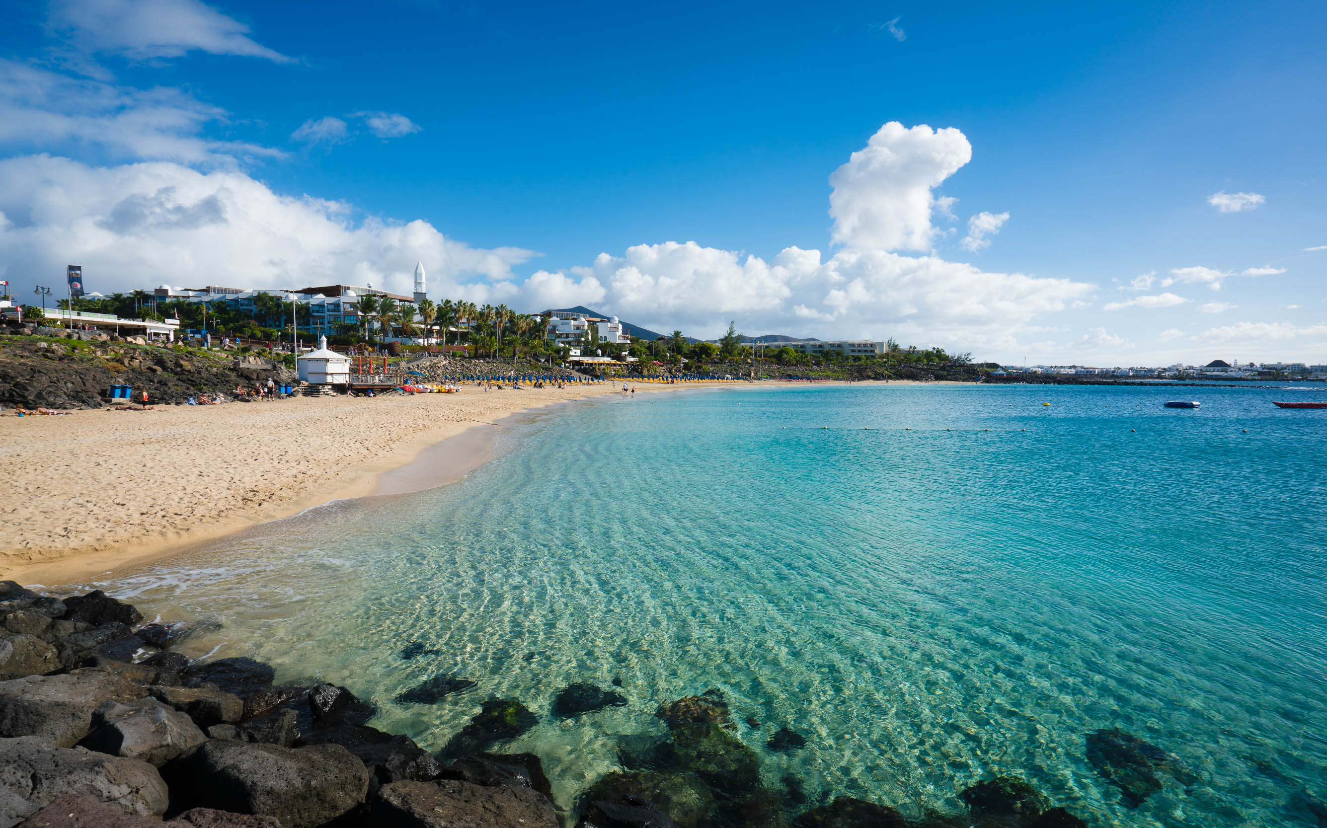 Playa Dorada, en el municipio de Yaiza