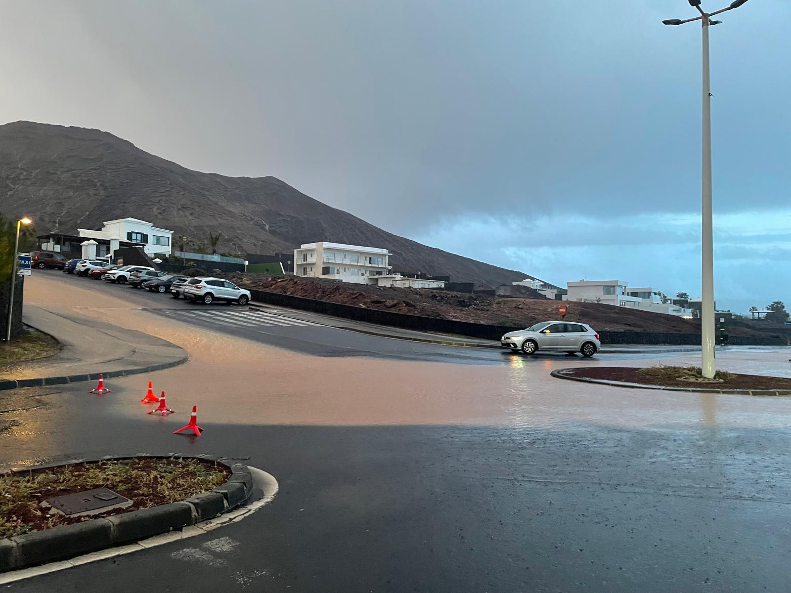 Inundaciones en Playa Blanca, marzo 2026