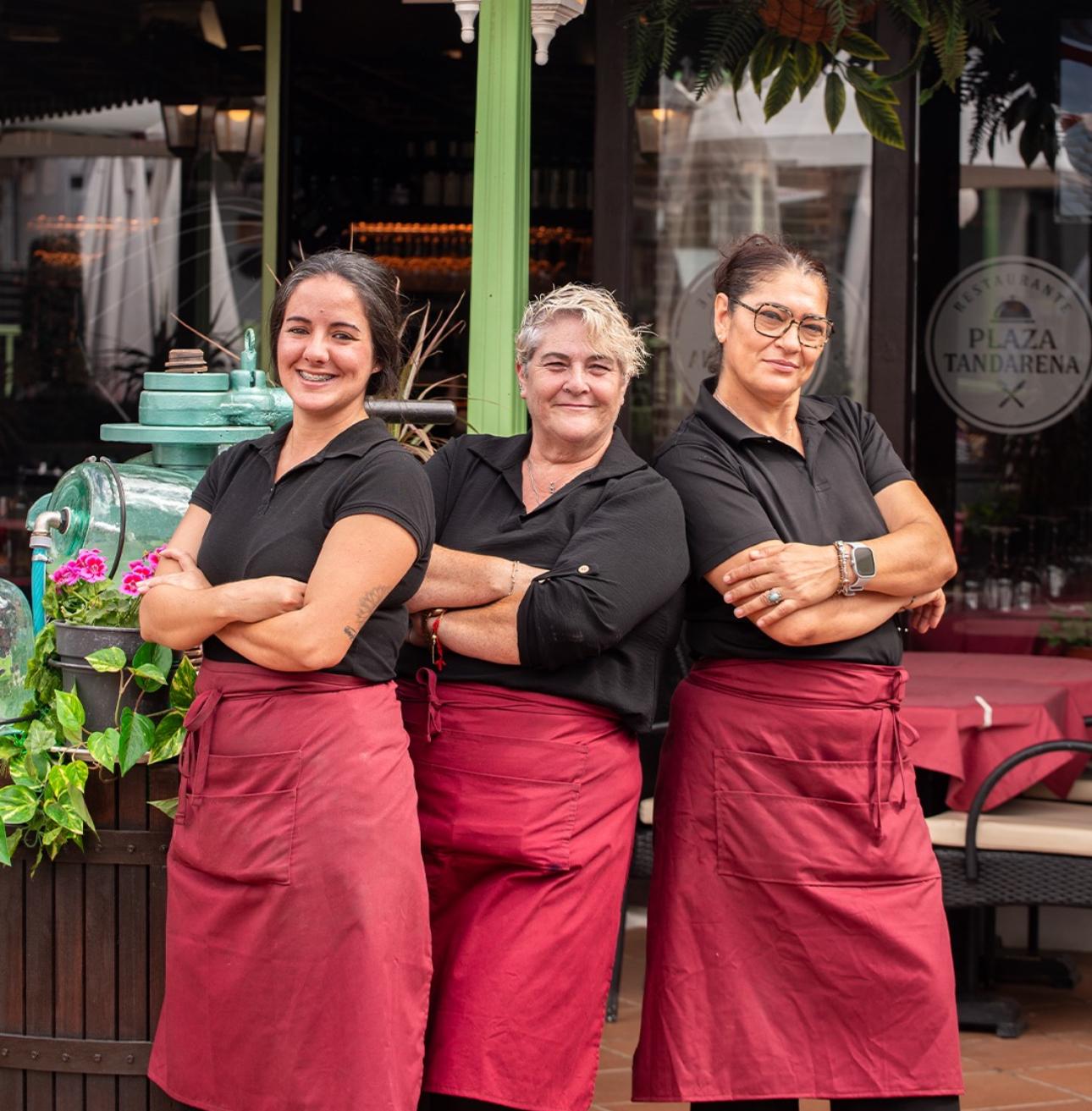 Equipo de sala de Arrocería Taberna Plaza Tandarena