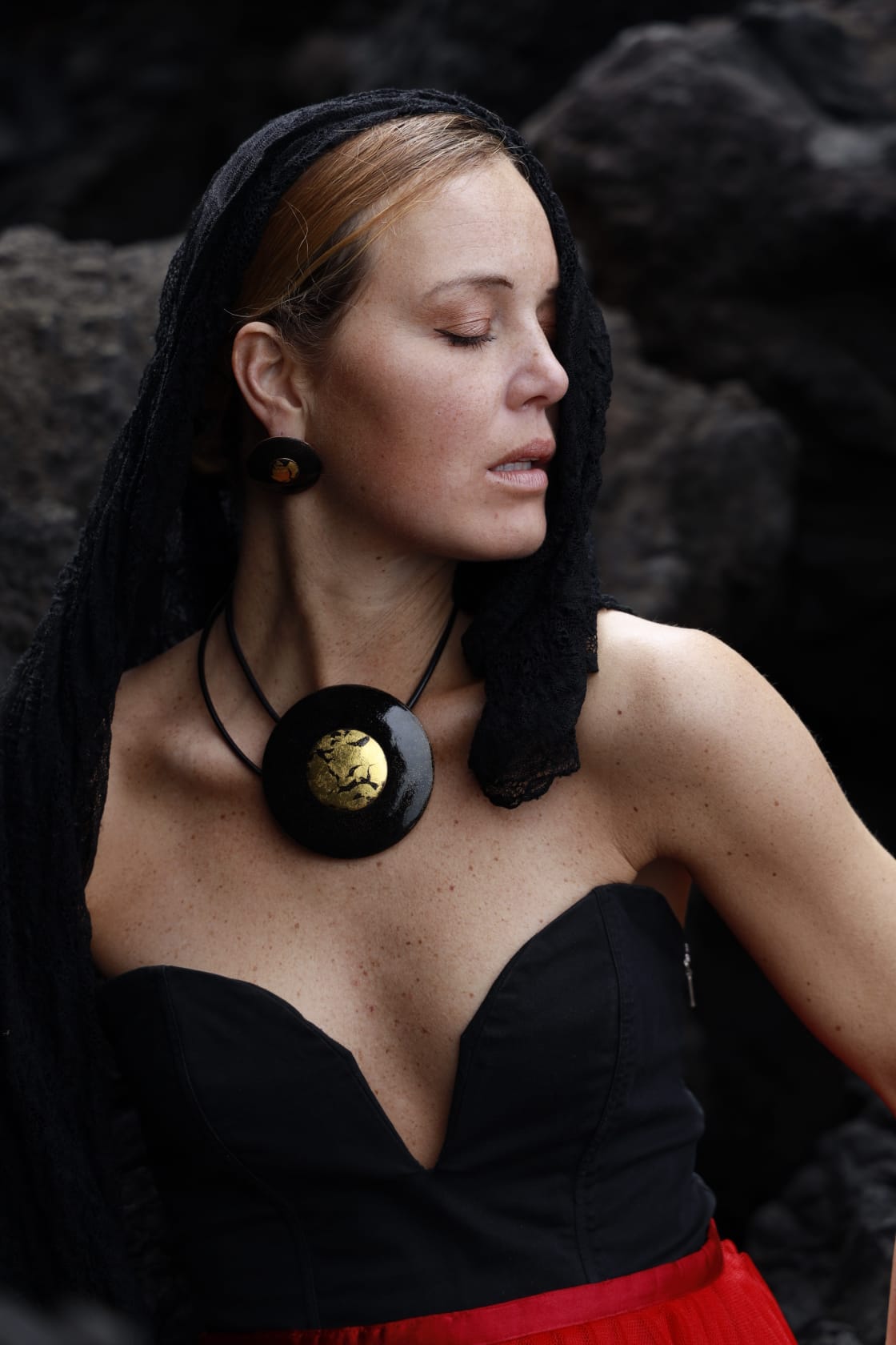 Algunas piezas de la última colección de Silvia de Noia en Lanzarote