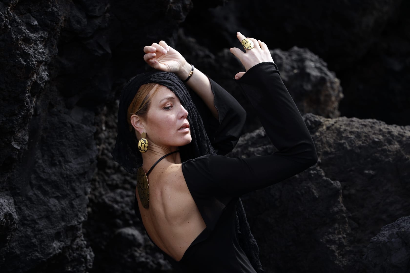 Algunas piezas de la última colección de Silvia de Noia en Lanzarote