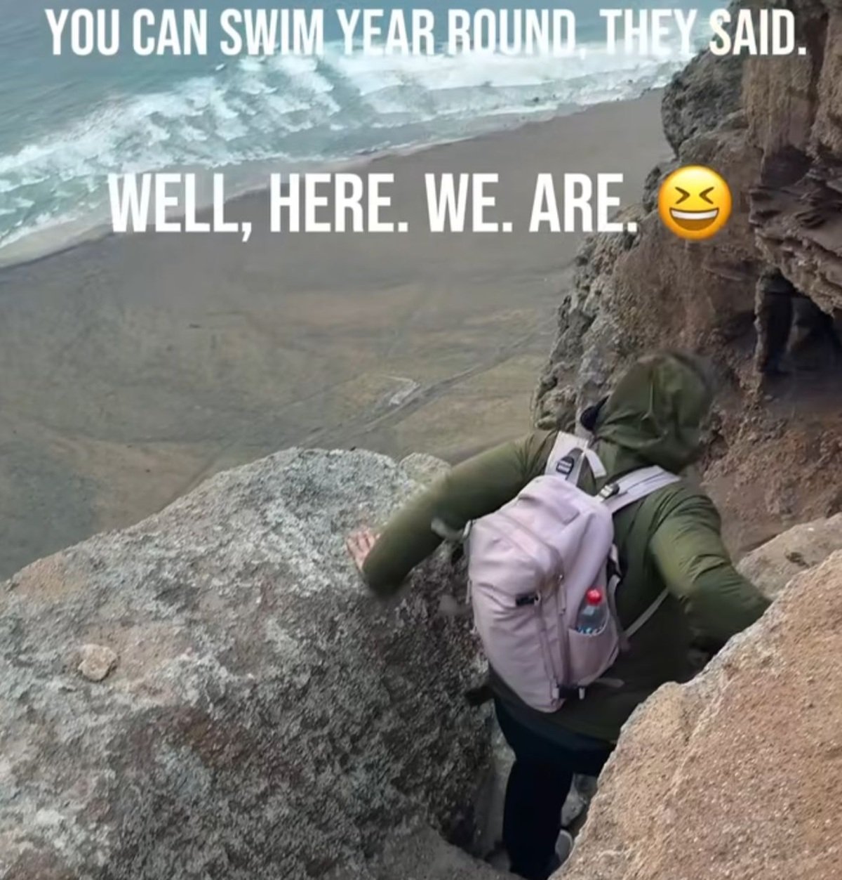 Vídeo publicado en 'Instagram' que muestra la falsa idea del sol eterno Vídeo publicado en 'Instagram' que muestra la falsa idea del sol eterno