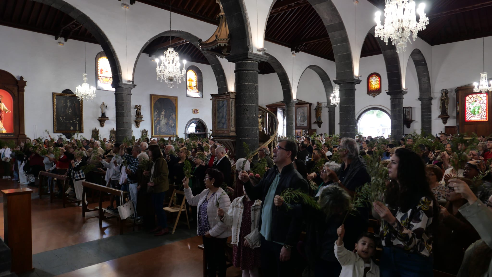 Procesión de Domingo Ramos en Arrecife, 2024