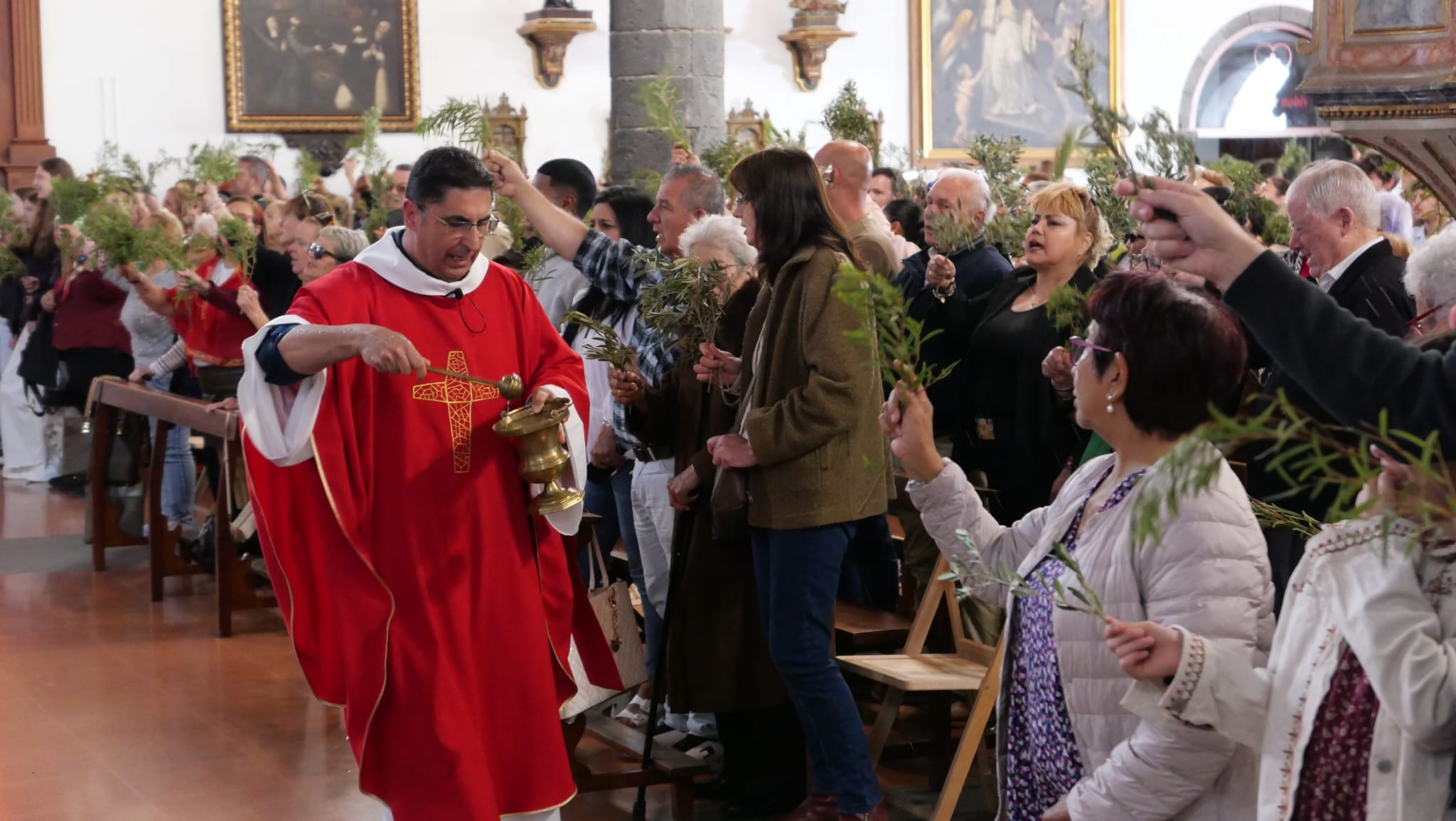 Procesión de Domingo Ramos en Arrecife, 2024