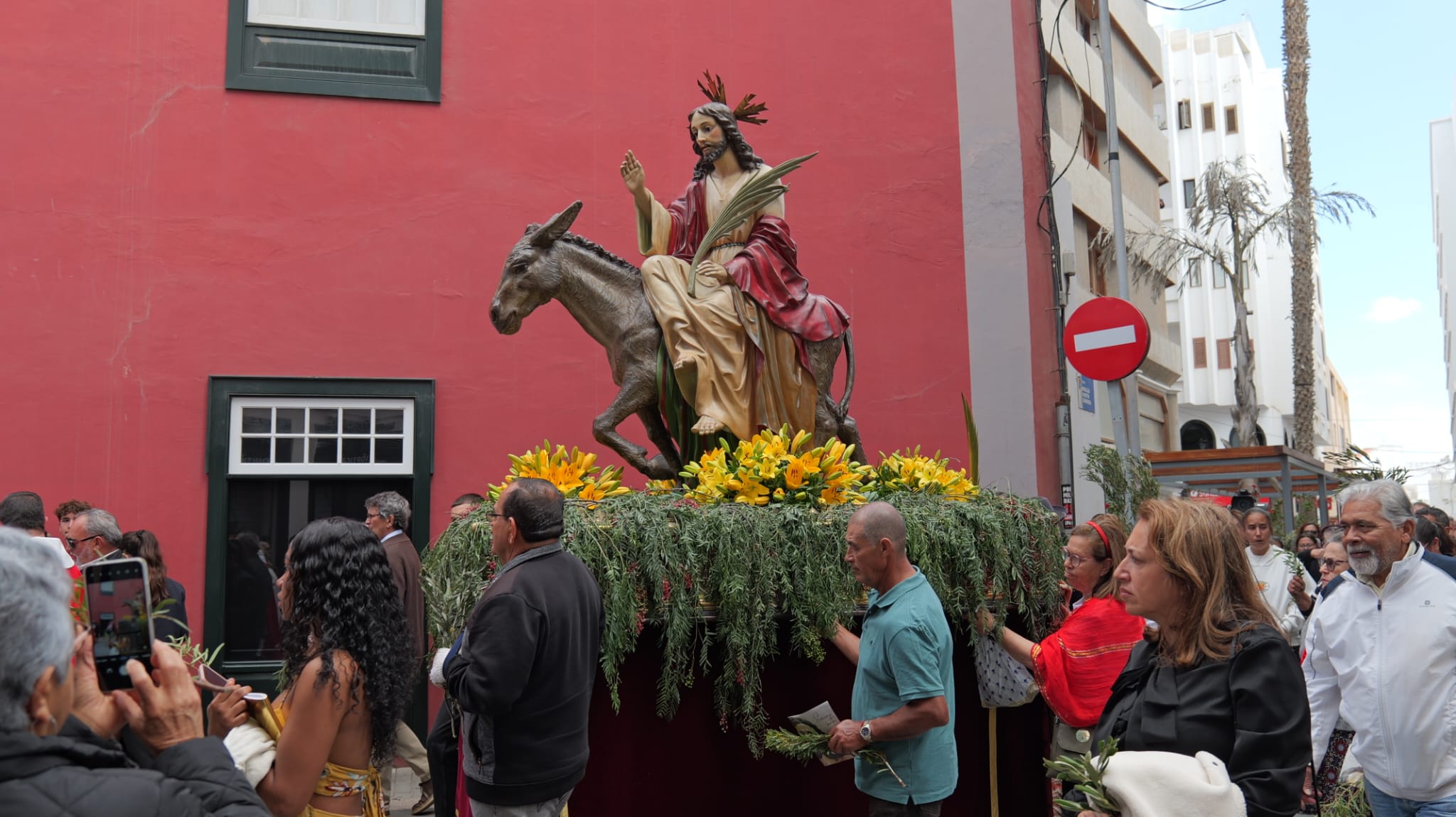 Procesión de Domingo Ramos en Arrecife, 2024