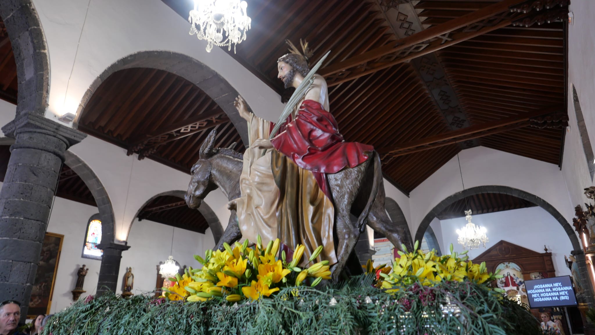 Procesión de Domingo Ramos en Arrecife, 2024