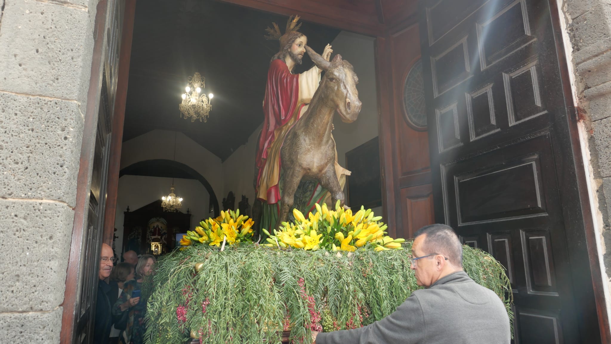 Procesión de Domingo Ramos en Arrecife, 2024