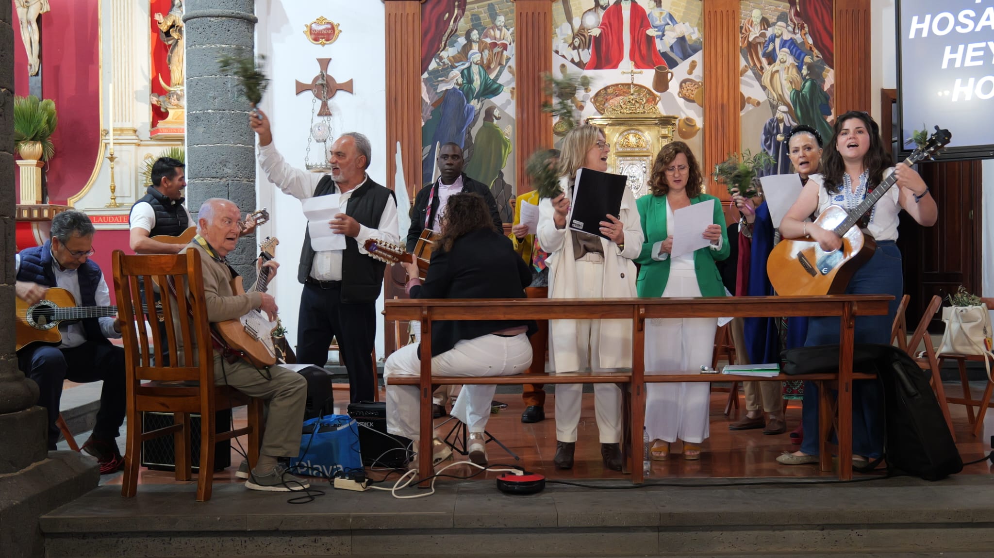 Procesión de Domingo Ramos en Arrecife, 2024