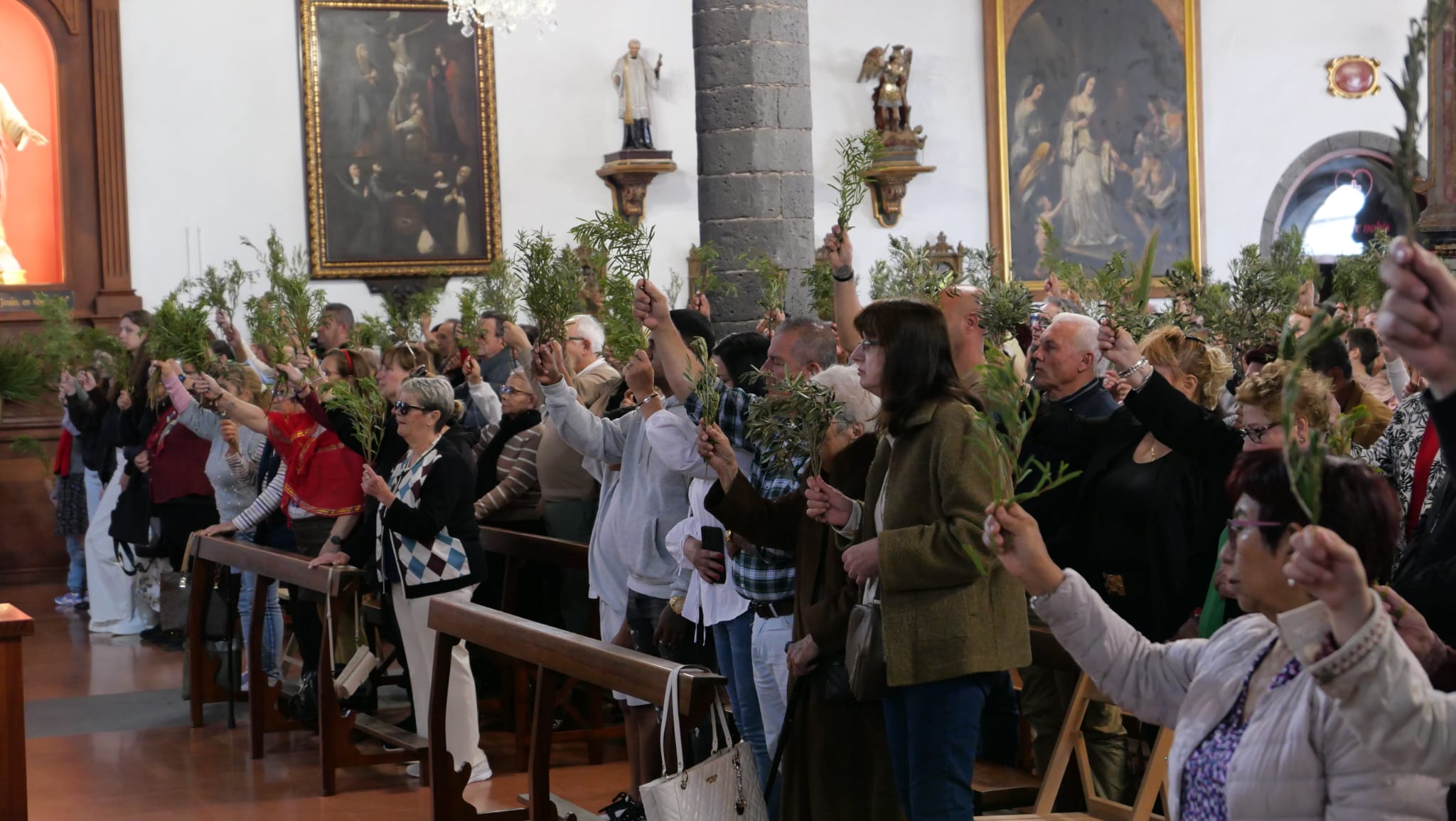 Procesión de Domingo Ramos en Arrecife, 2024