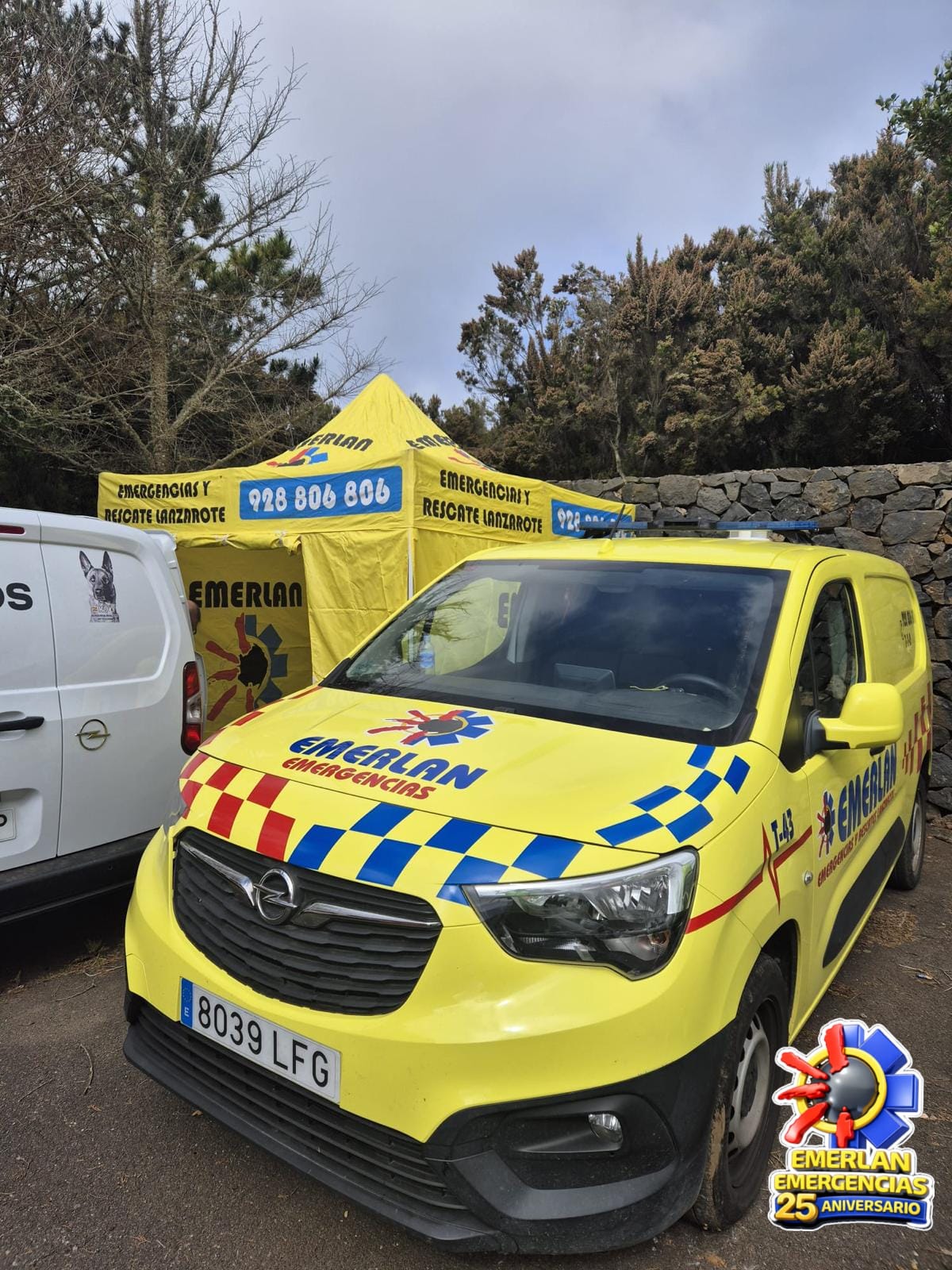 Actuaciones de Emerlan por la borrasca Therese