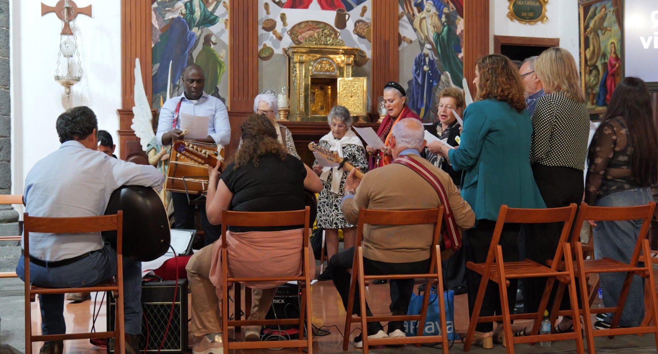 La Iglesia de San Ginés acoge la celebración litúrgica del Viernes Santo La Iglesia de San Ginés acoge la celebración litúrgica del Viernes Santo
