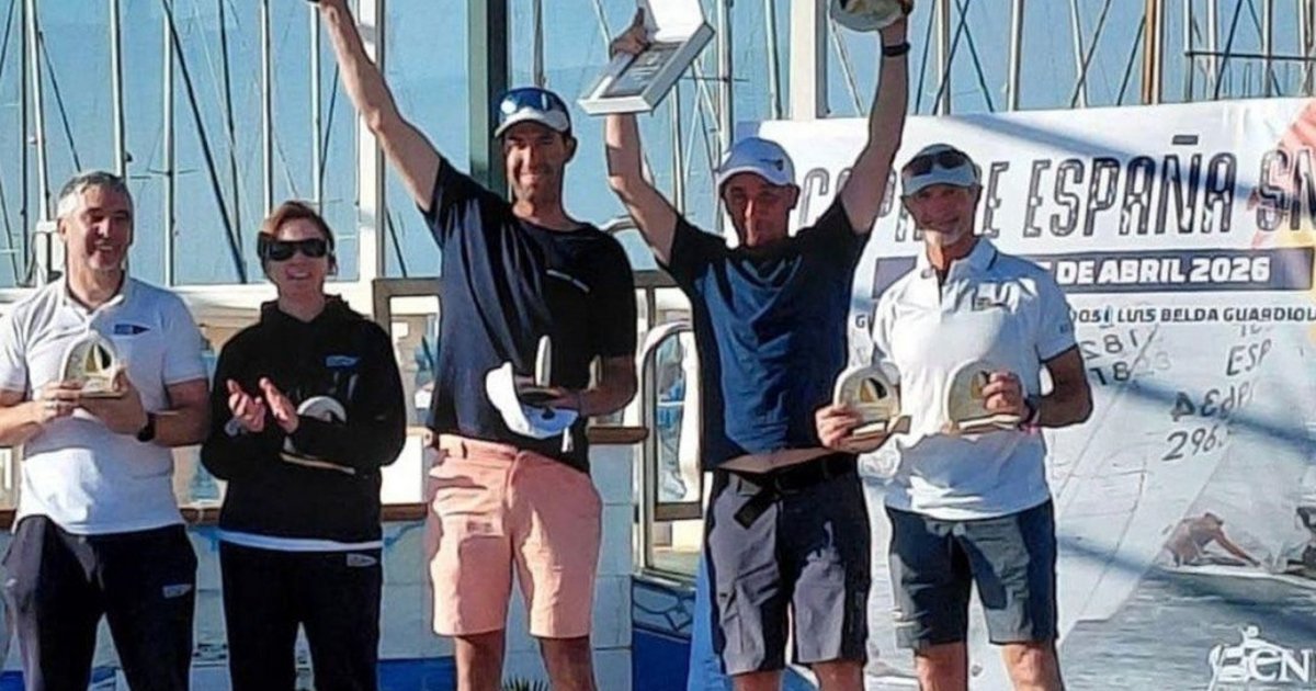 Alfredo González y Cristian Sánchez, campeones de la Copa de España de Snipe 2026