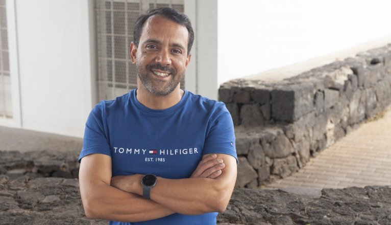 Zebensuí Rodríguez, licenciado en Filología Hispánica. Foto: Juan Mateos.