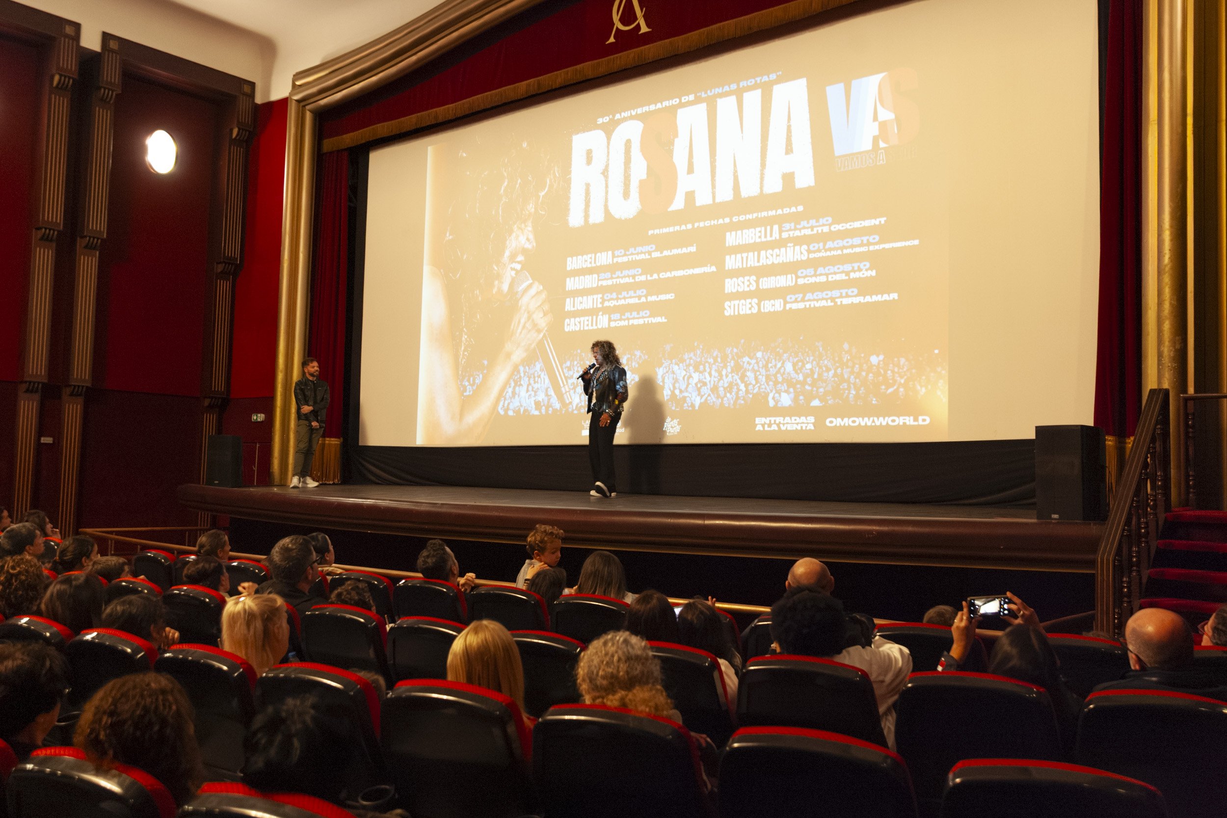 Estreno del documental de Rosana en Lanzarote. Fotos: Juan Mateos.