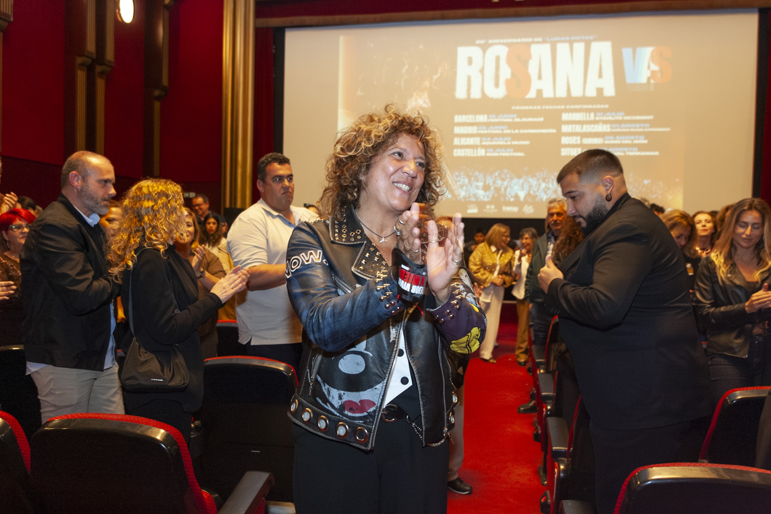 Estreno del documental de Rosana en Lanzarote. Fotos: Juan Mateos.