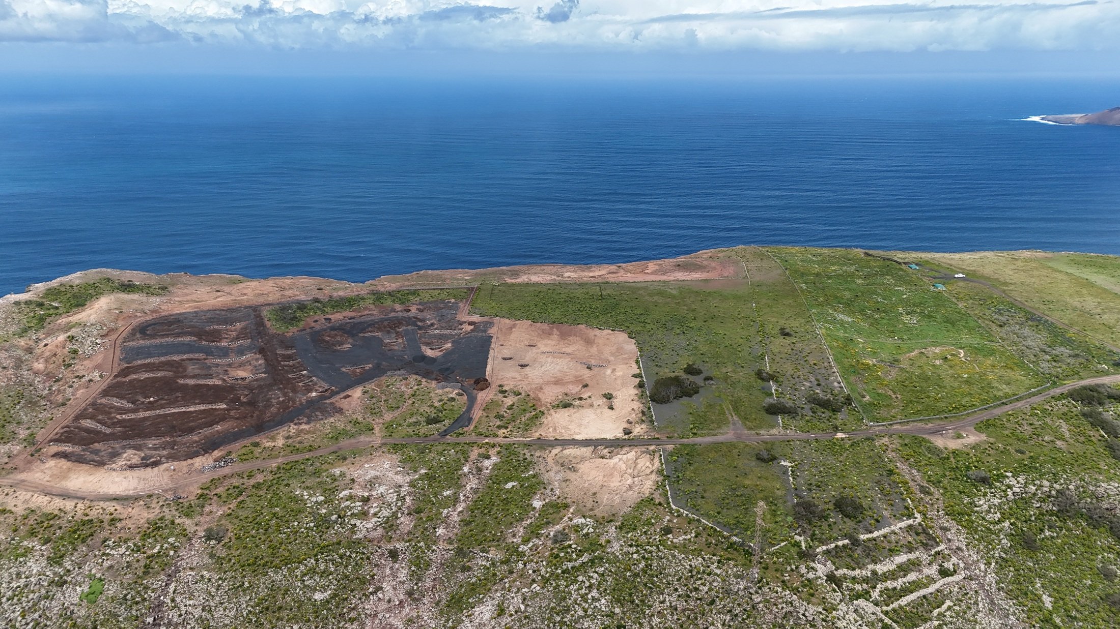 Trabajos de restauración de las cumbres de Famara Trabajos de restauración de las cumbres de Famara