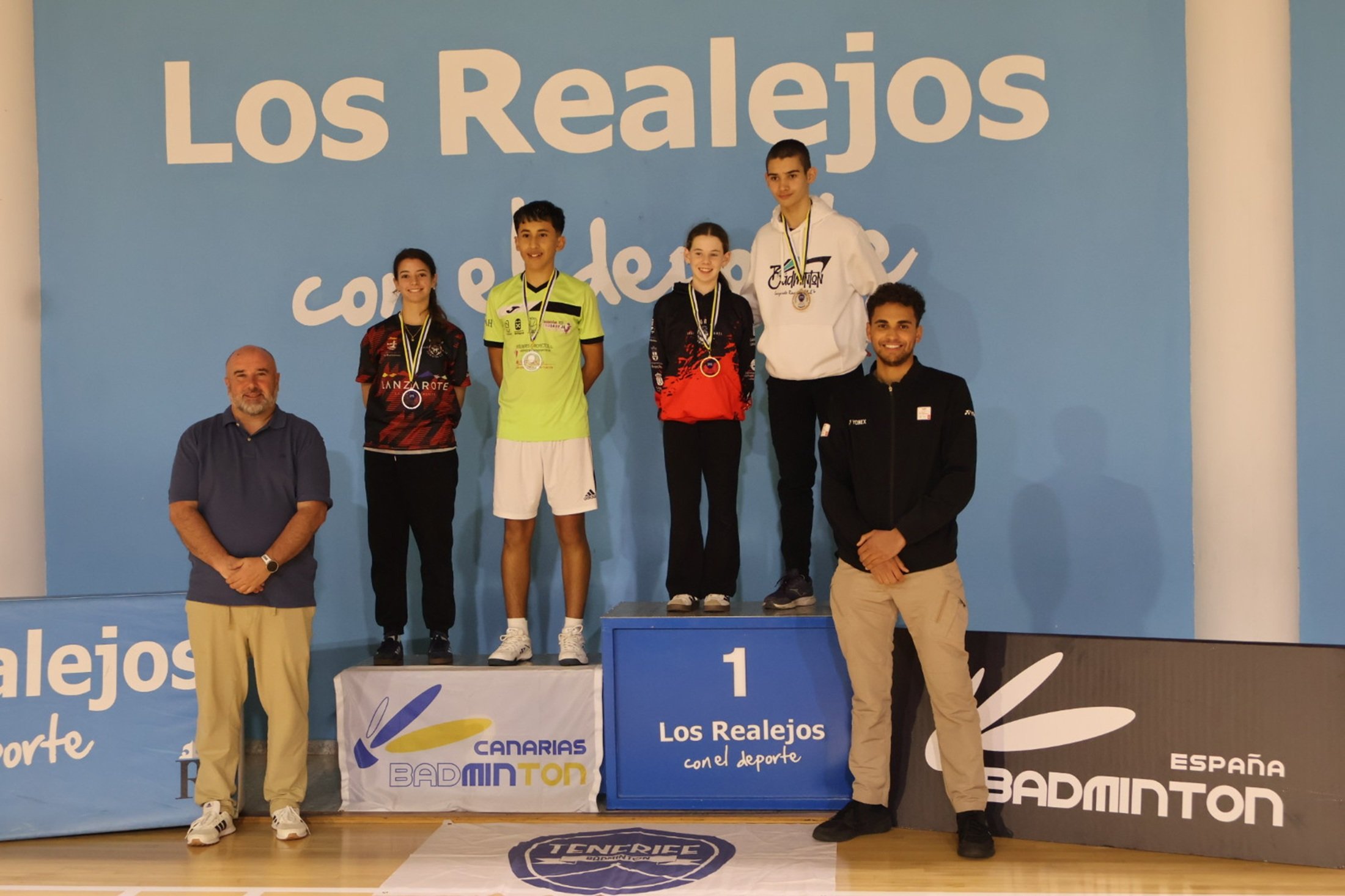 Auria Badminton. Master Los Realejos. Dobles Mixto