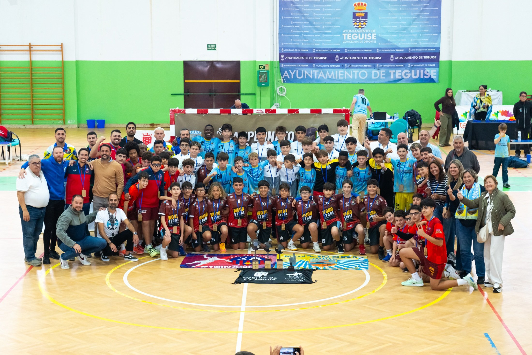 El equipo Chinijos La Bamba