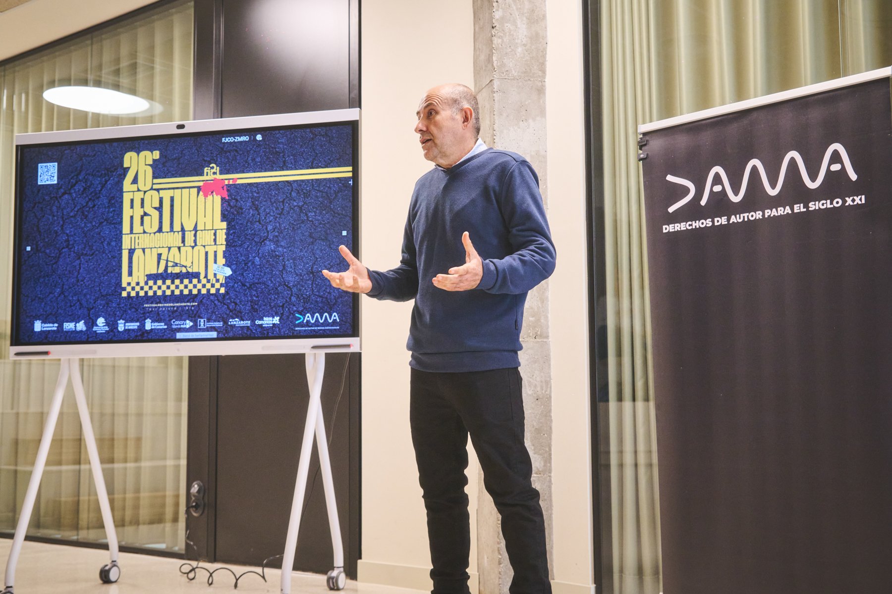 Presentación de cortometrajes seleccionados. Foto: FICL. Presentación de cortometrajes seleccionados. Foto: FICL.