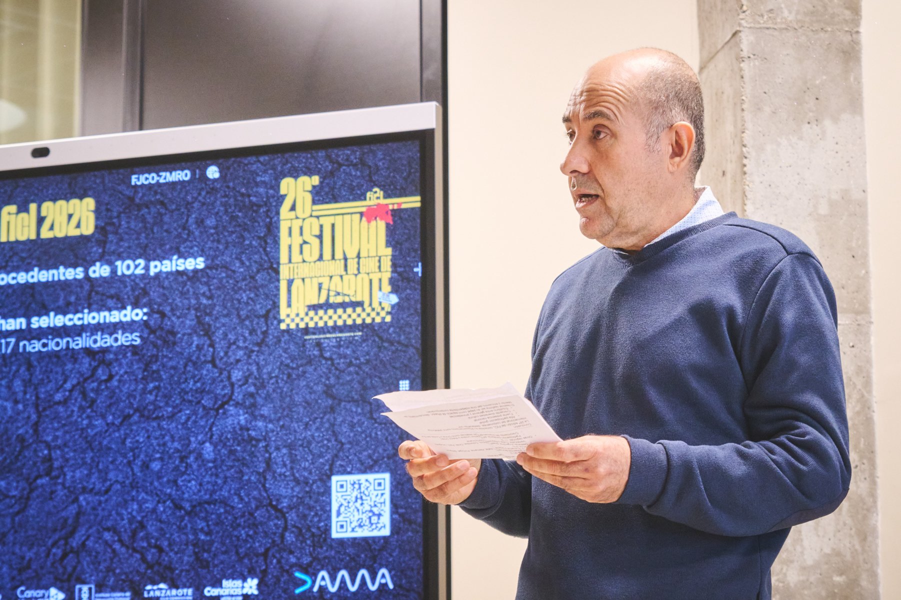 Presentación de cortometrajes seleccionados. Foto: FICL.