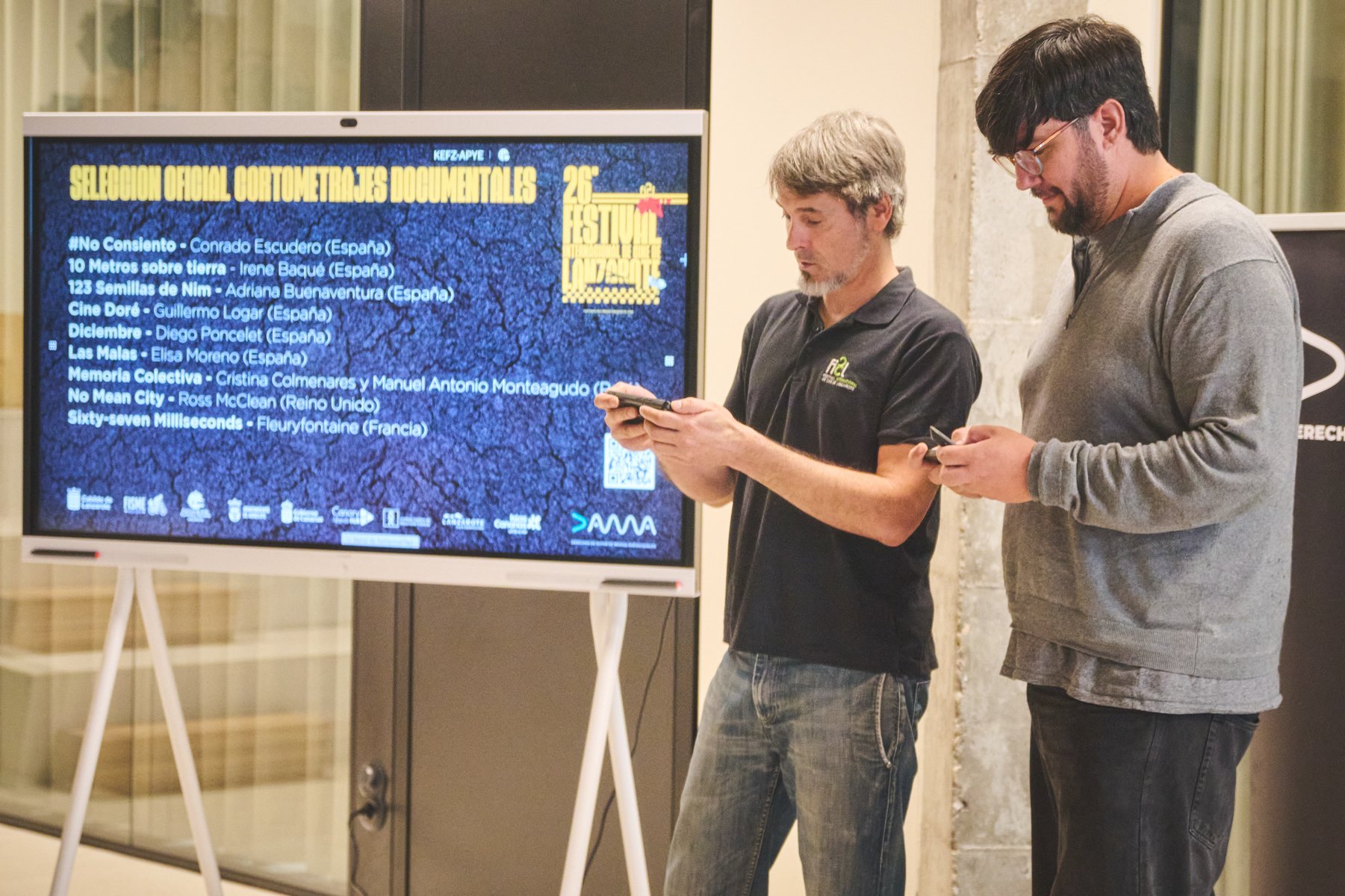 Presentación de cortometrajes seleccionados. Foto: FICL. Presentación de cortometrajes seleccionados. Foto: FICL.