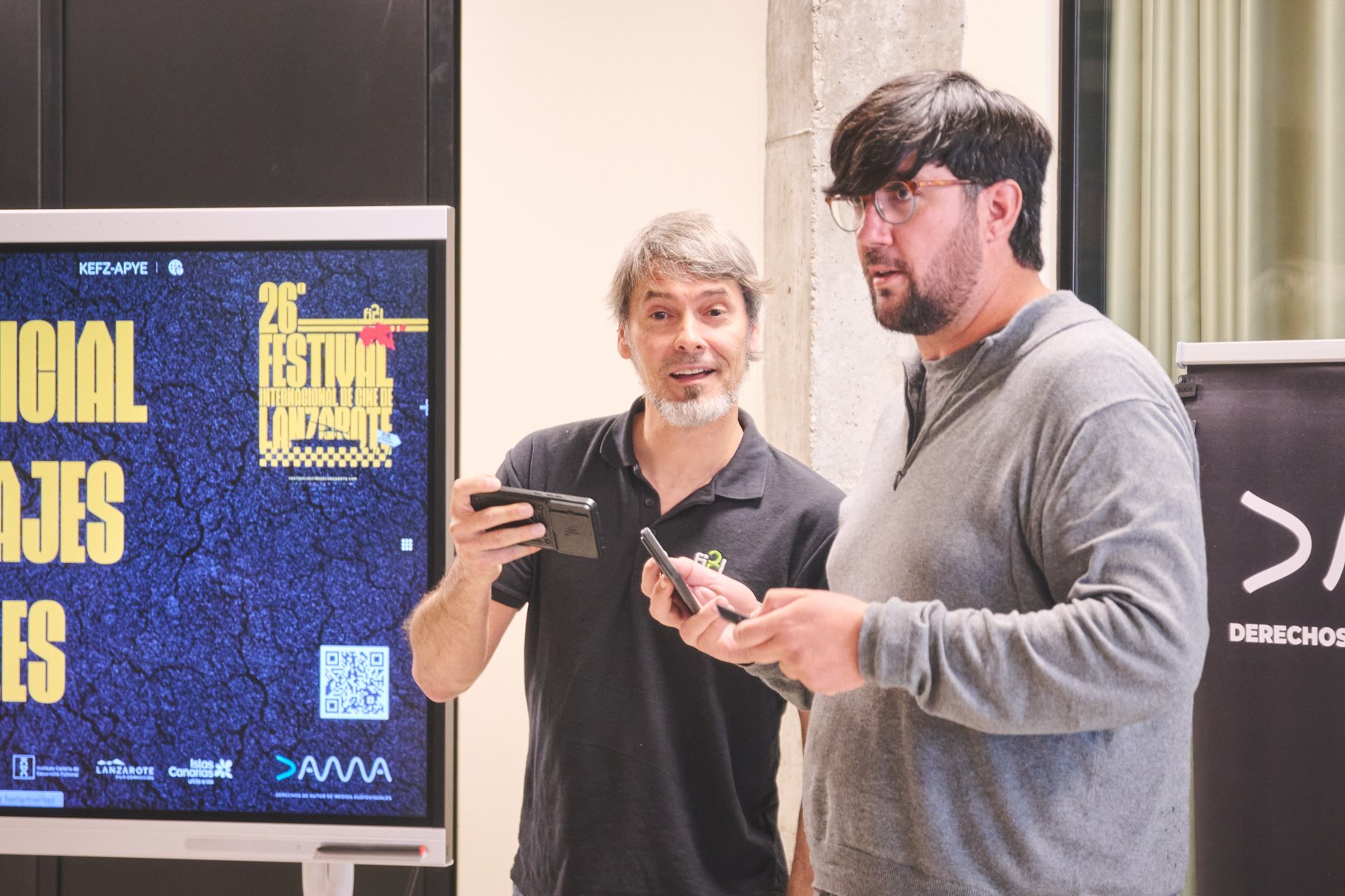 Presentación de cortometrajes seleccionados. Foto: FICL. Presentación de cortometrajes seleccionados. Foto: FICL.