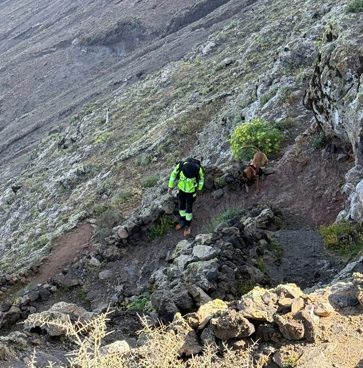 Dispositivo de búsqueda del hombre desaparecido en Lanzarote