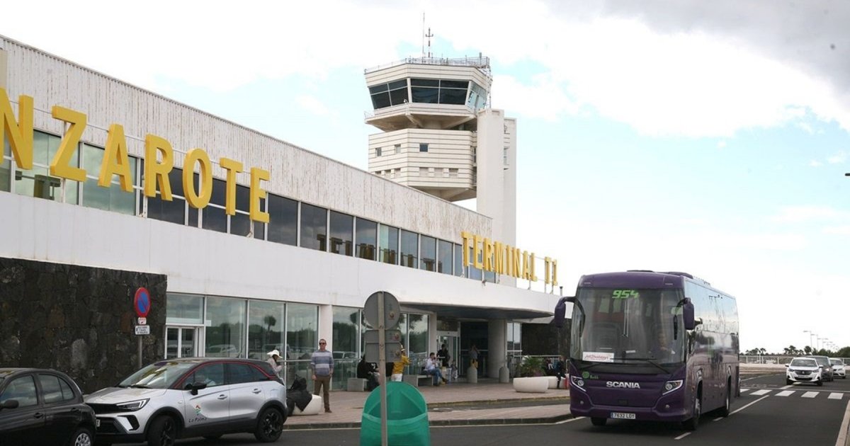 Lanzarote airport control tower