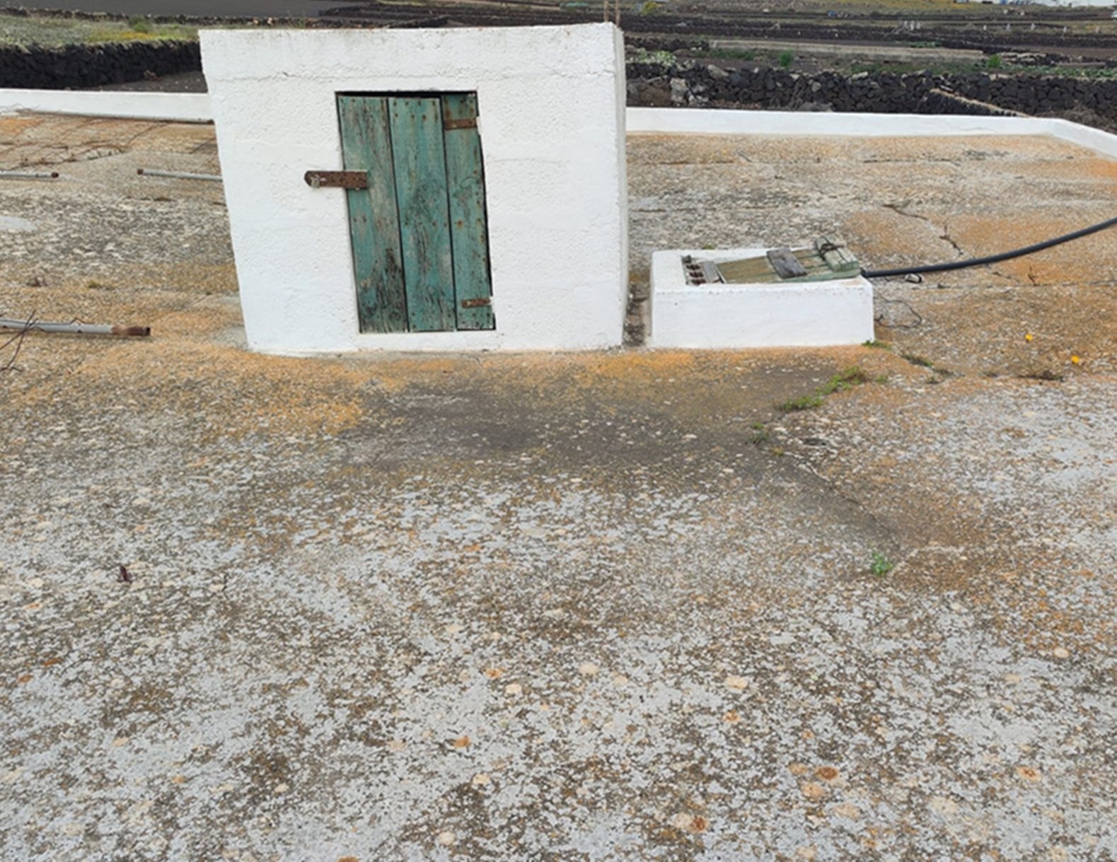 Aljibe en Lanzarote.