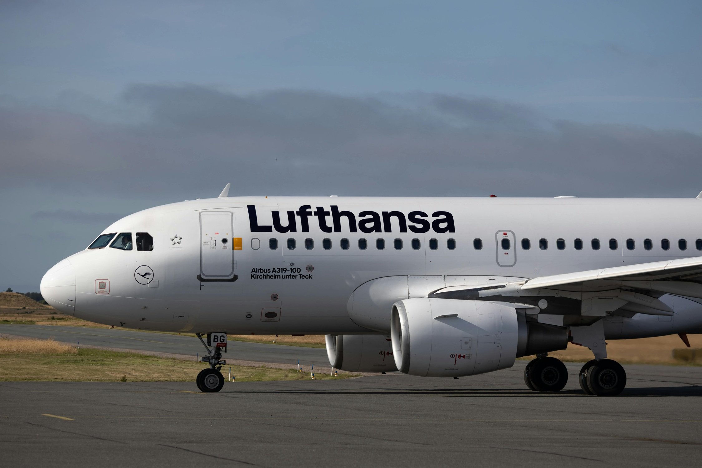 Avión de Lufthansa