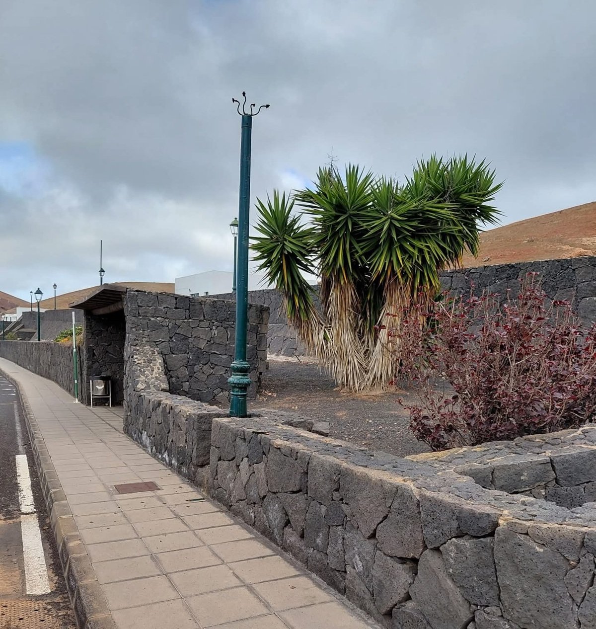 Alumbrado deteriorado en Tinajo