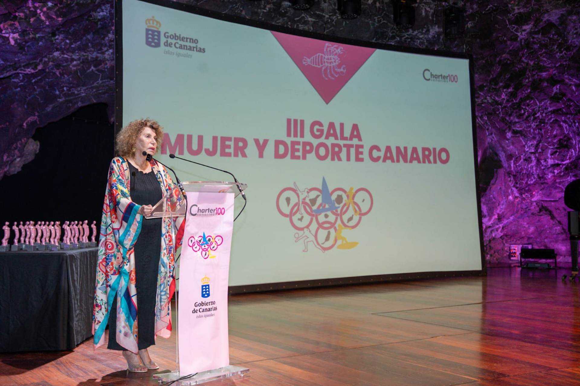 La III Gala de la Mujer y el Deporte Canario, en imágenes