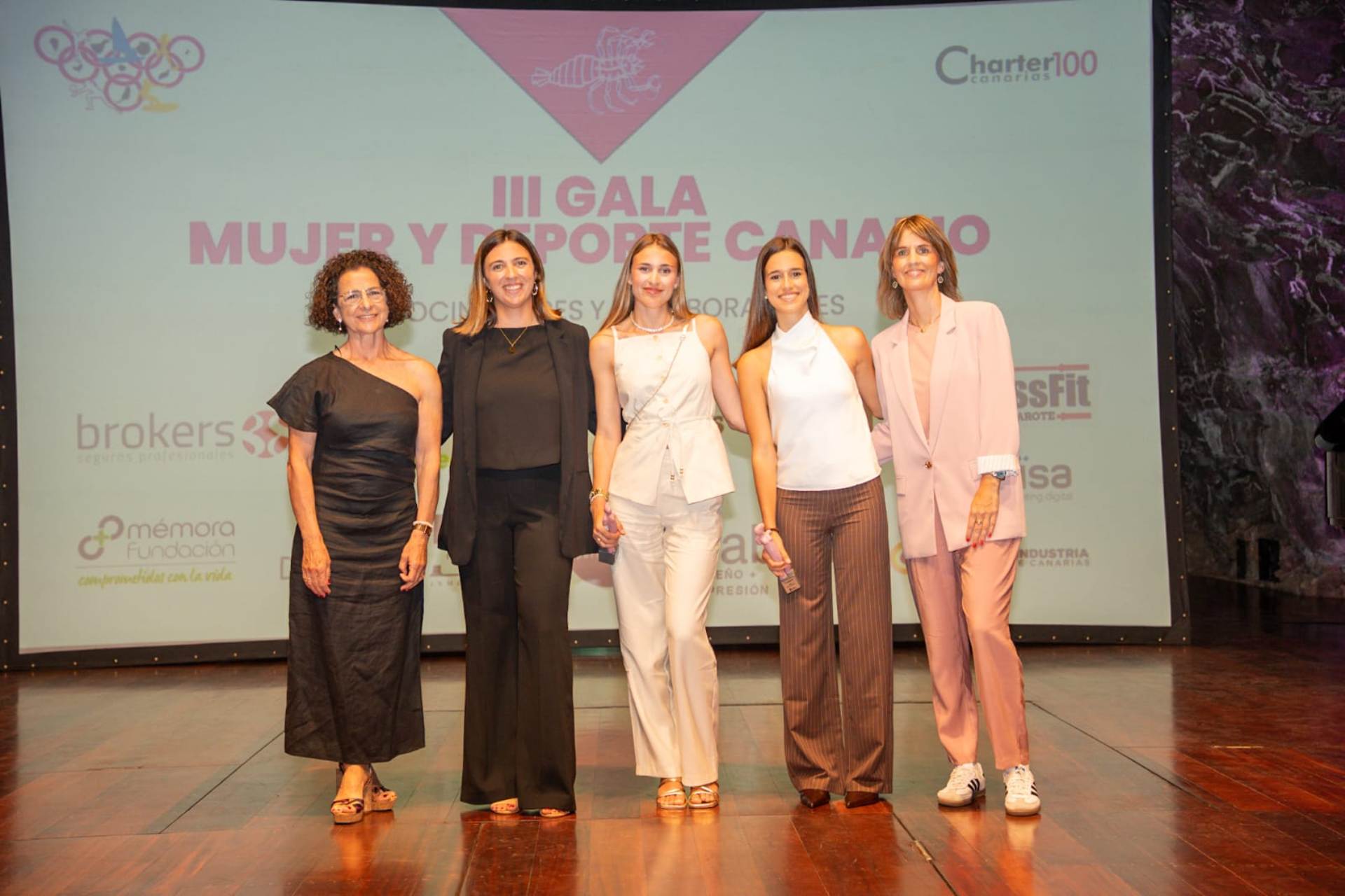 La III Gala de la Mujer y el Deporte Canario, en imágenes