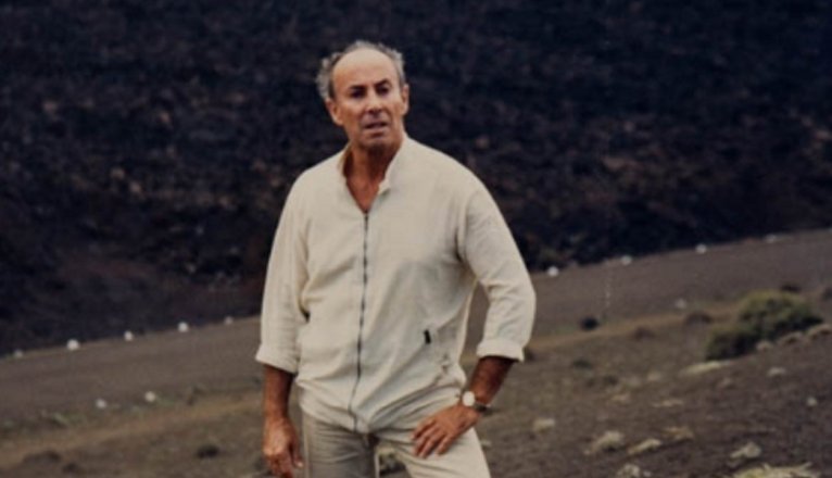 César Manrique en Lanzarote. Foto: La Voz.