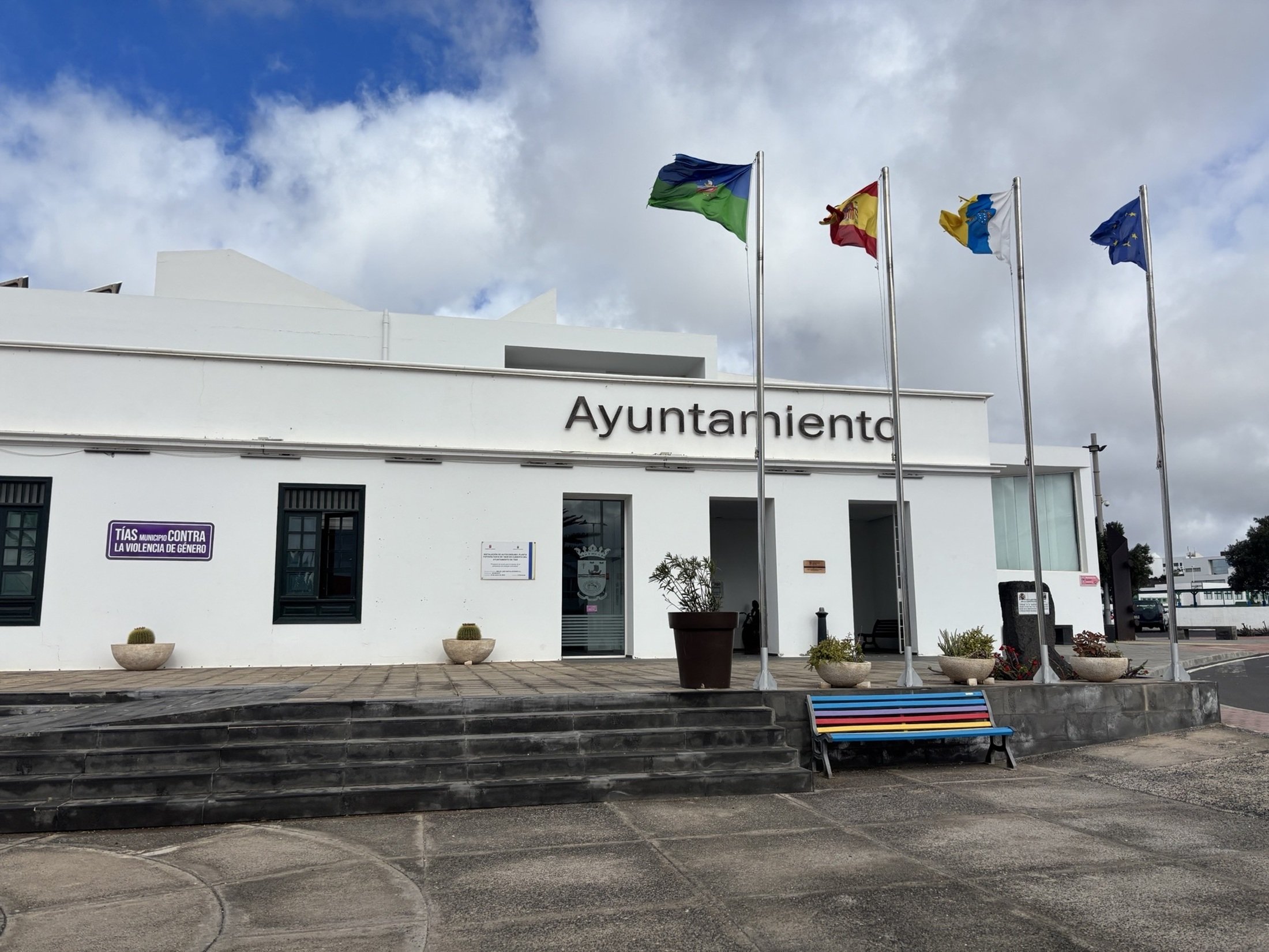Fachada del Ayuntamiento de Tías