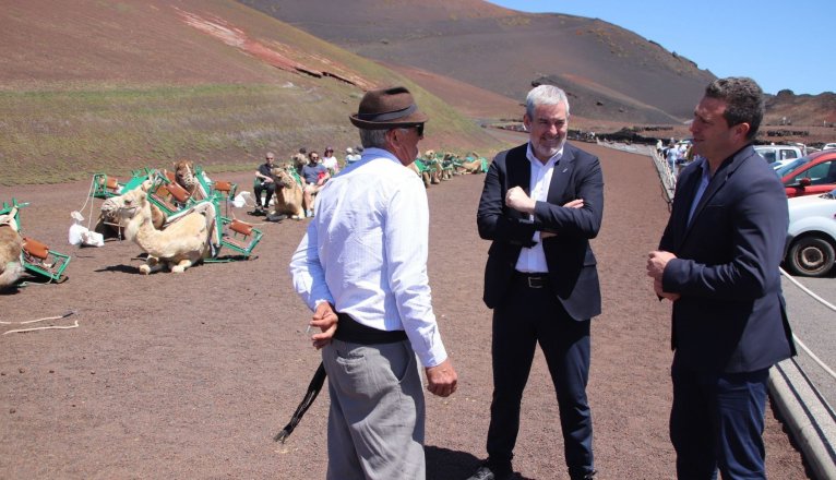Visita a echadero de camellos