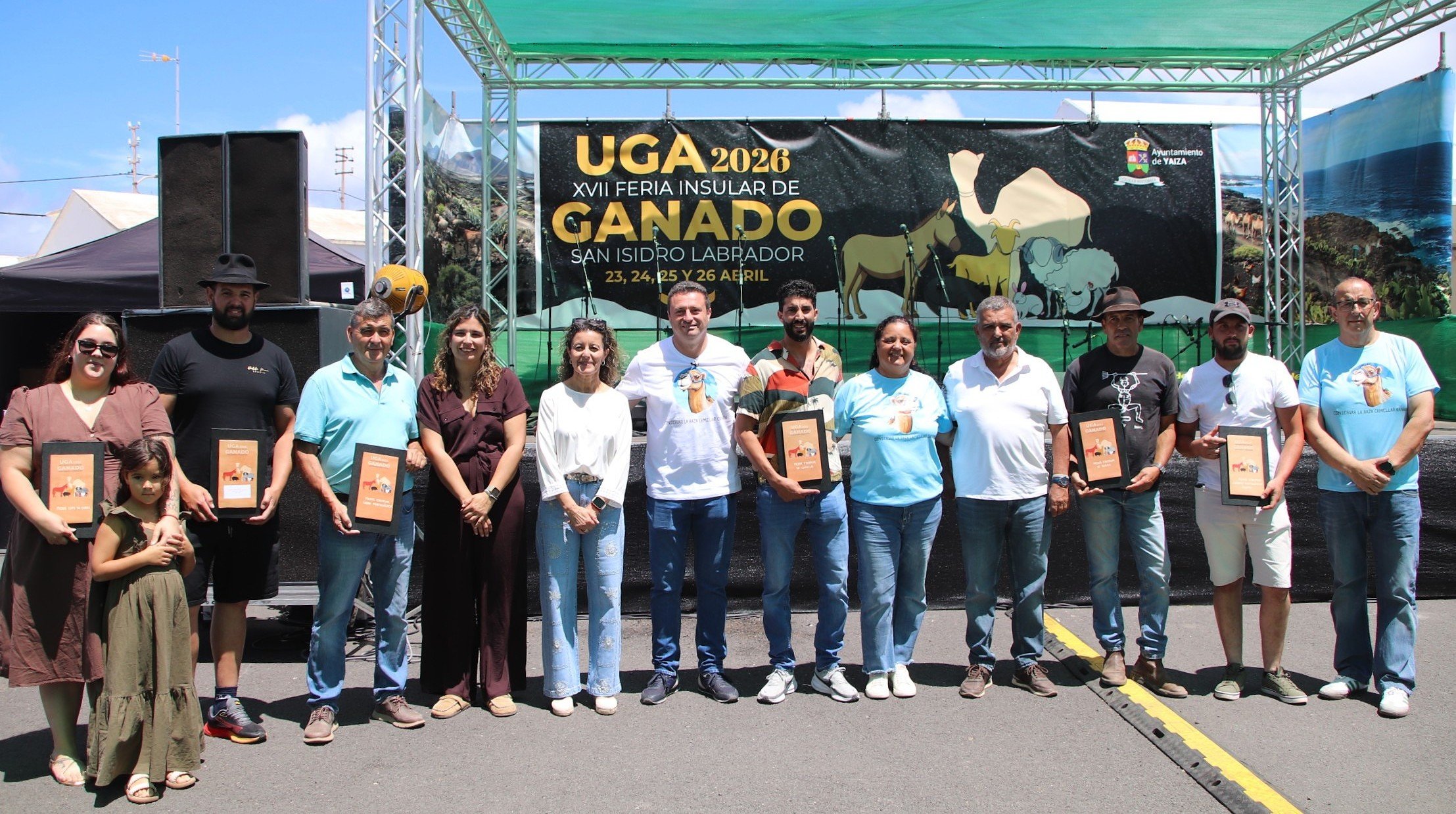 Feria de ganado en Uga, 2026