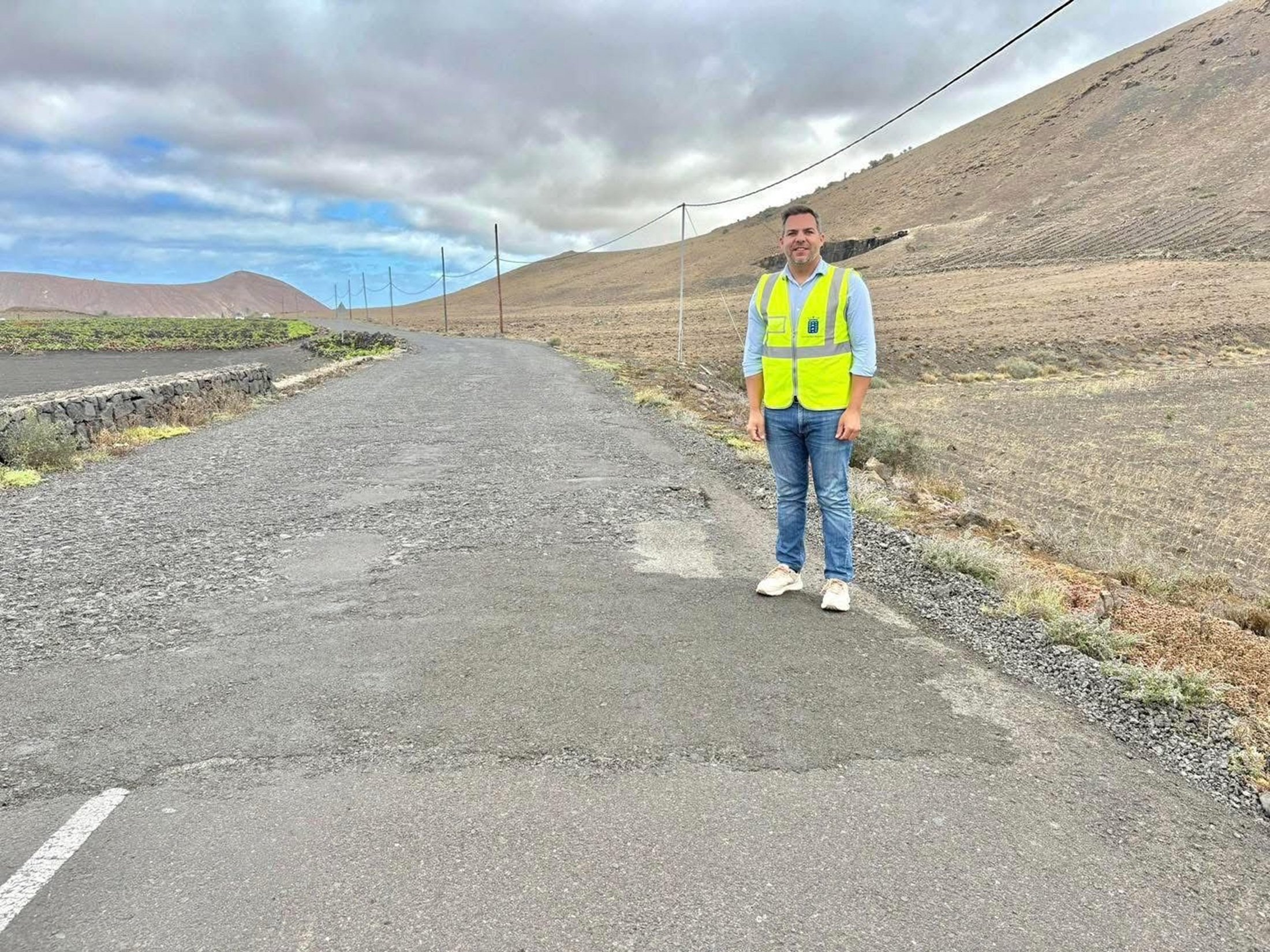 El consejero de Obras Públicas, Jacobo Medina