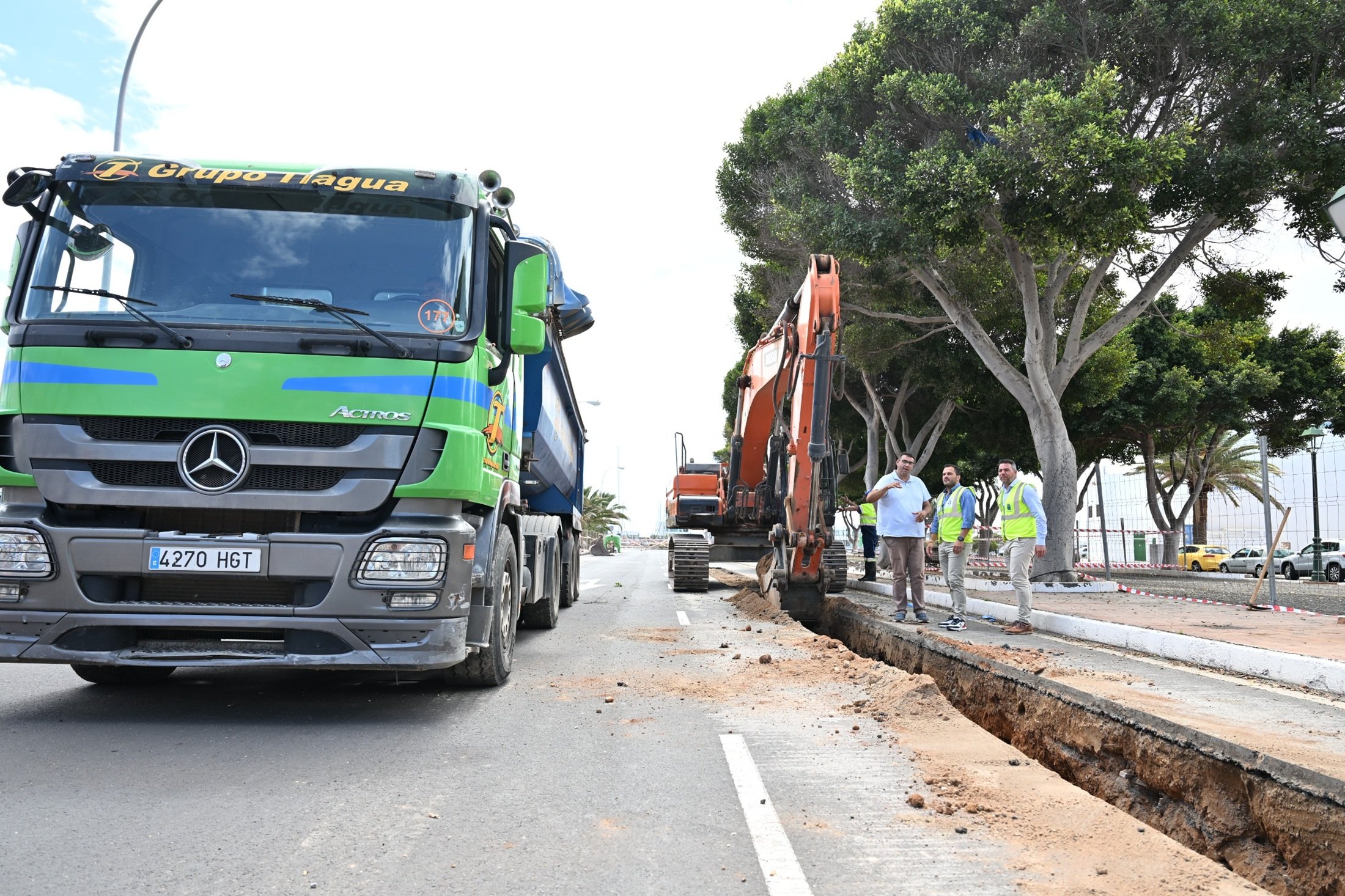 Obras en la Vía Medular