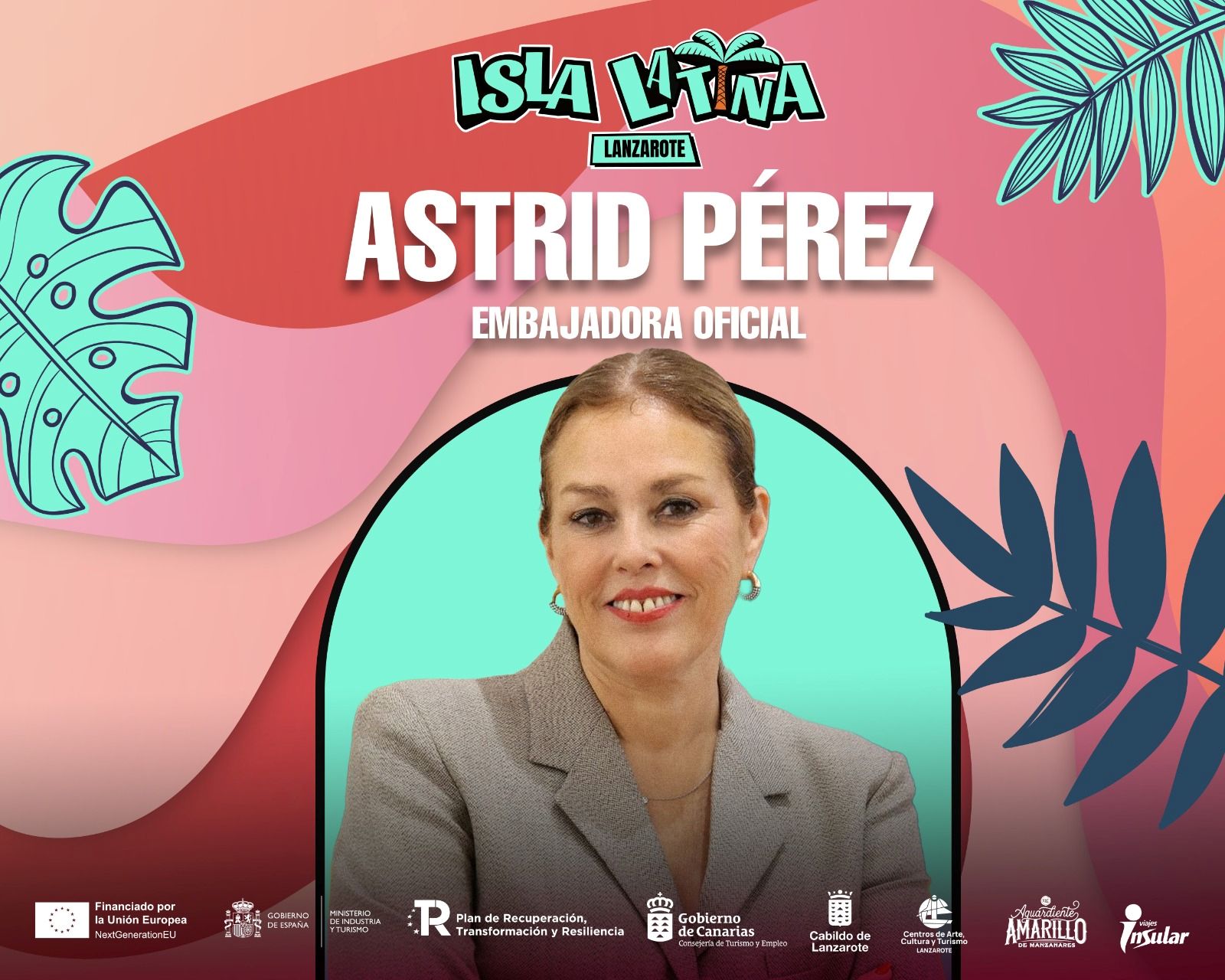Astrid Pérez, embajadora de ‘Isla Latina’