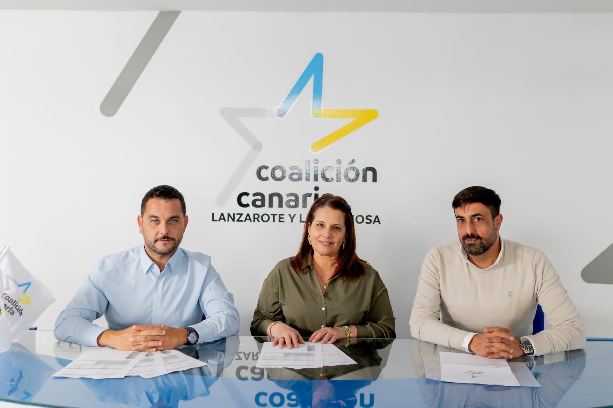 Consejales de CC en San Bartolomé