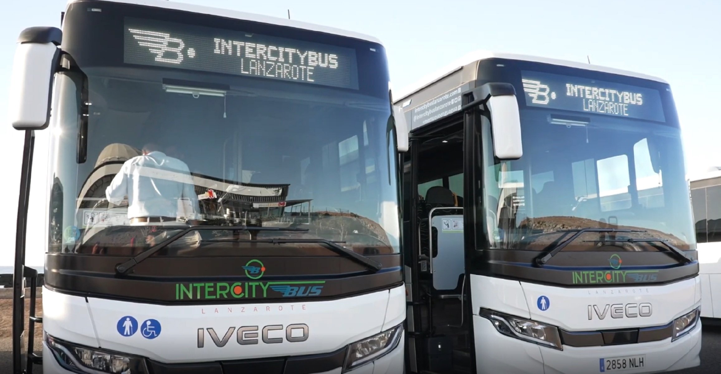 Nuevas guaguas de Intercity bus